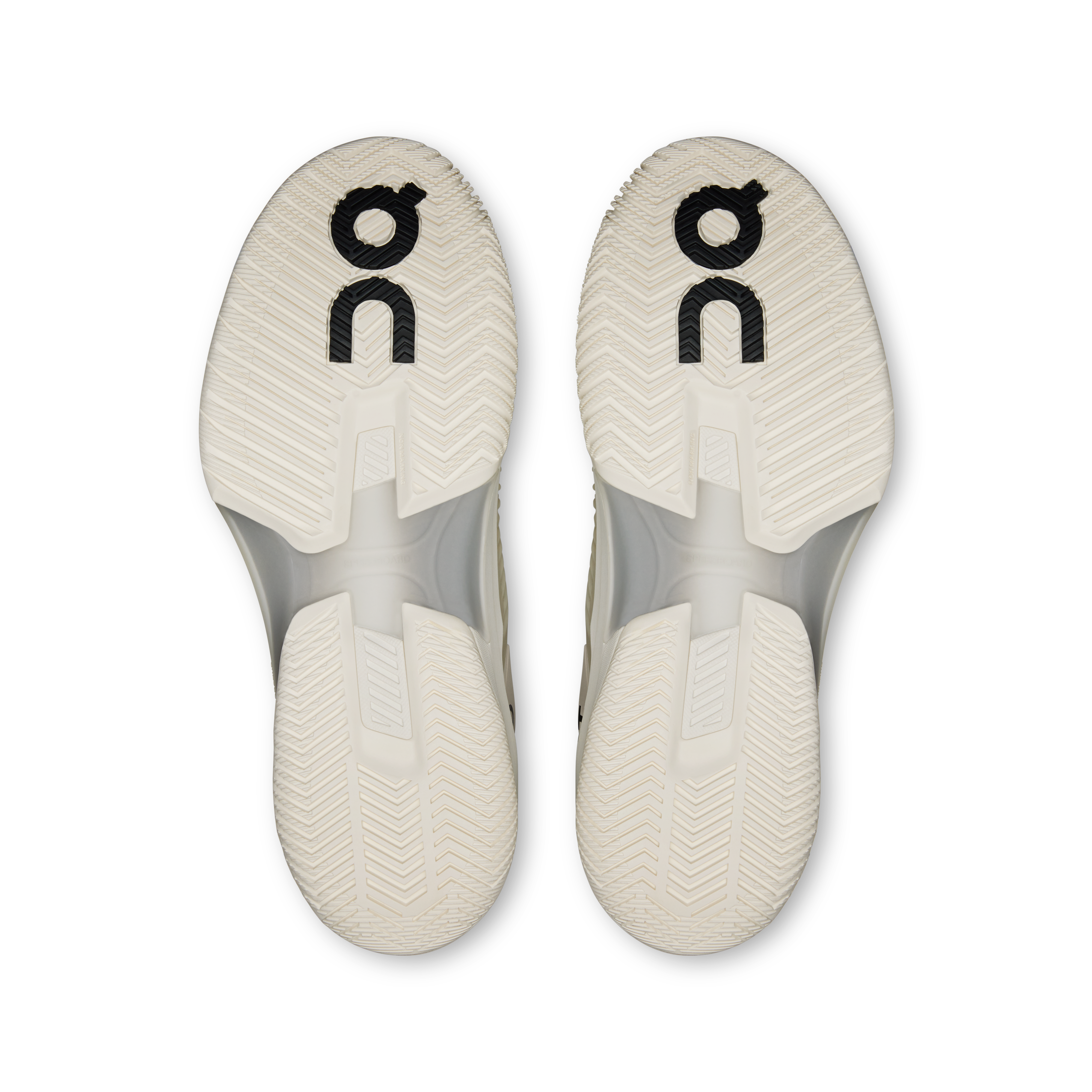 On THE ROGER Pro Fire Pearl & Ivory Homme Tennis Chaussures