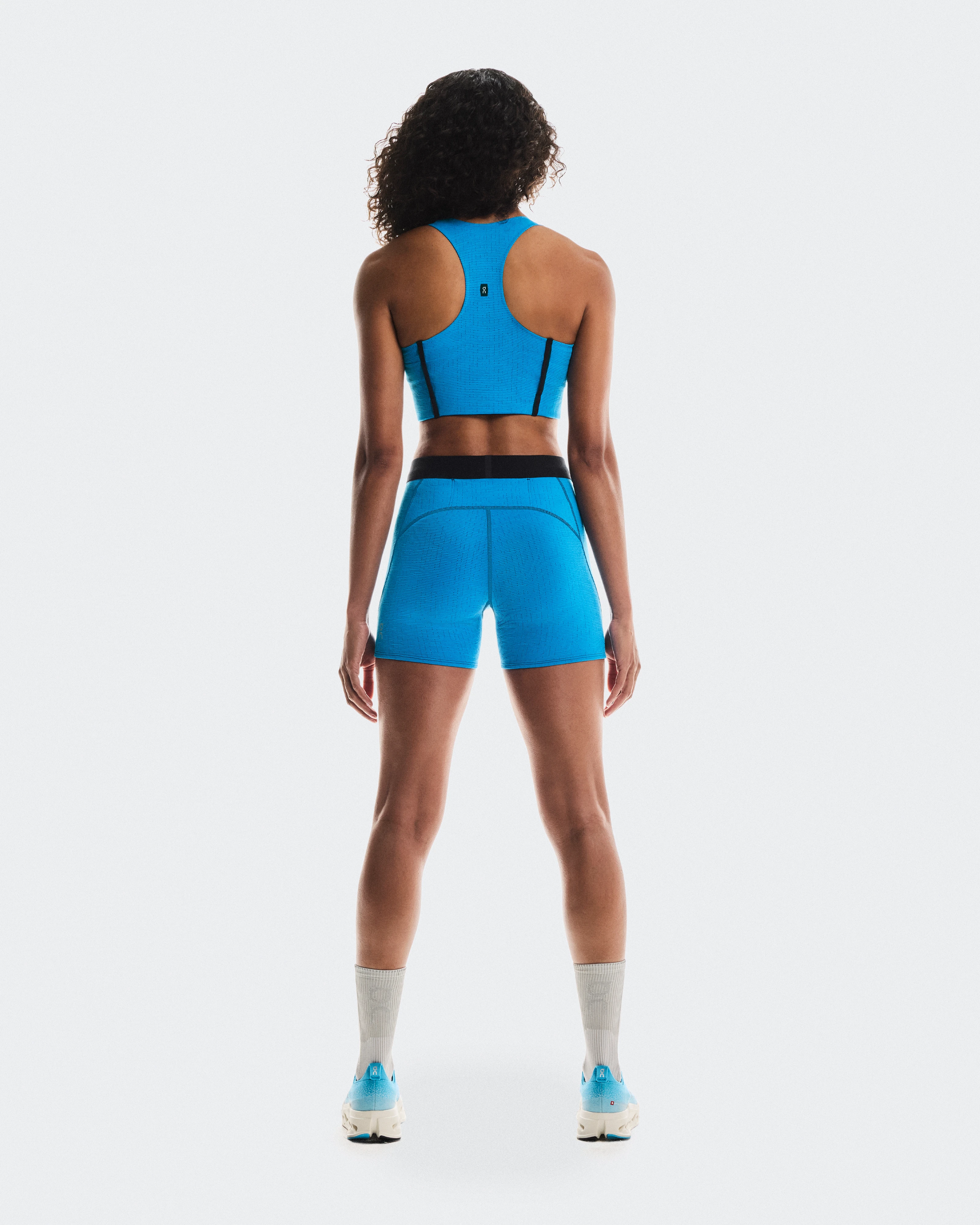 On Pace Tights Short Malibu Femme Leggings