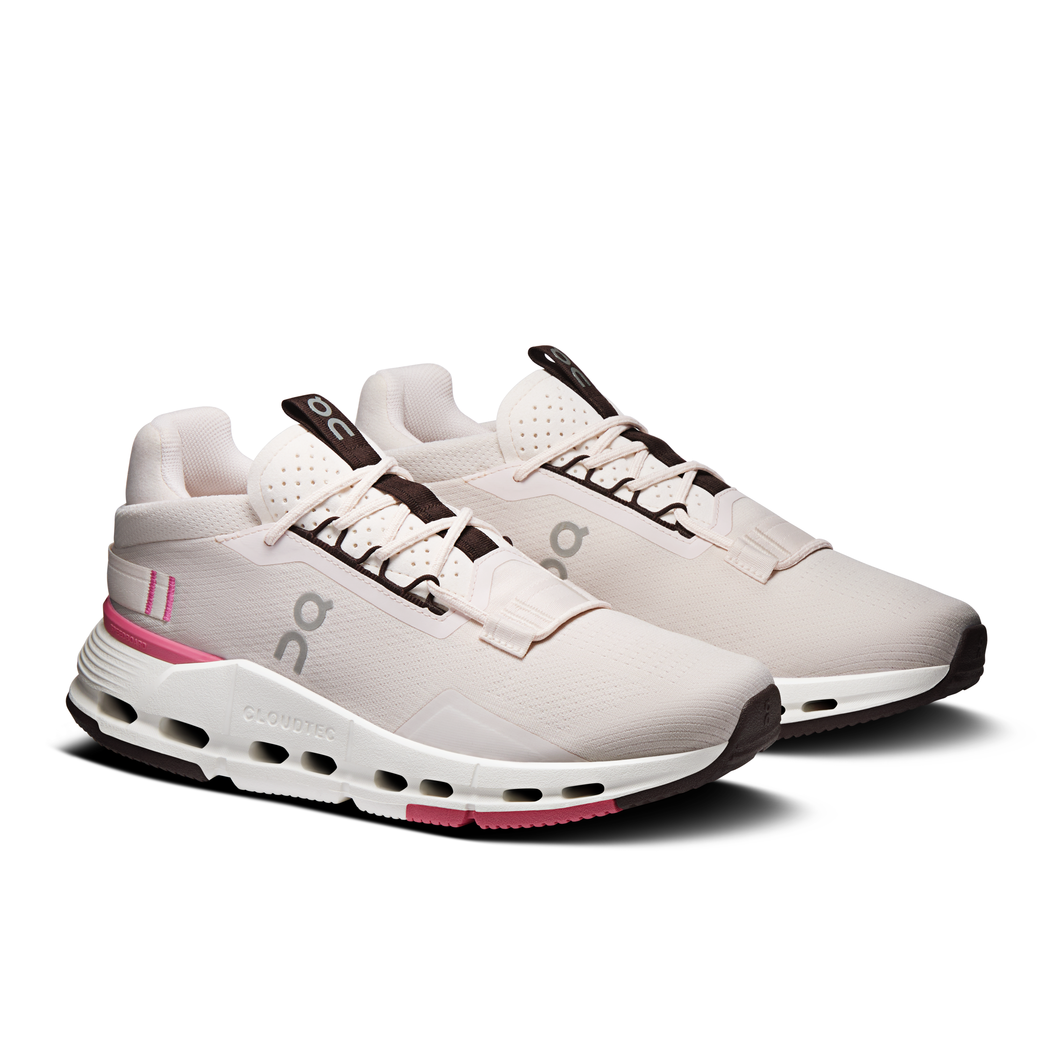 On Cloudnova 2 Oyster & Ivory Femme Active Life Chaussures