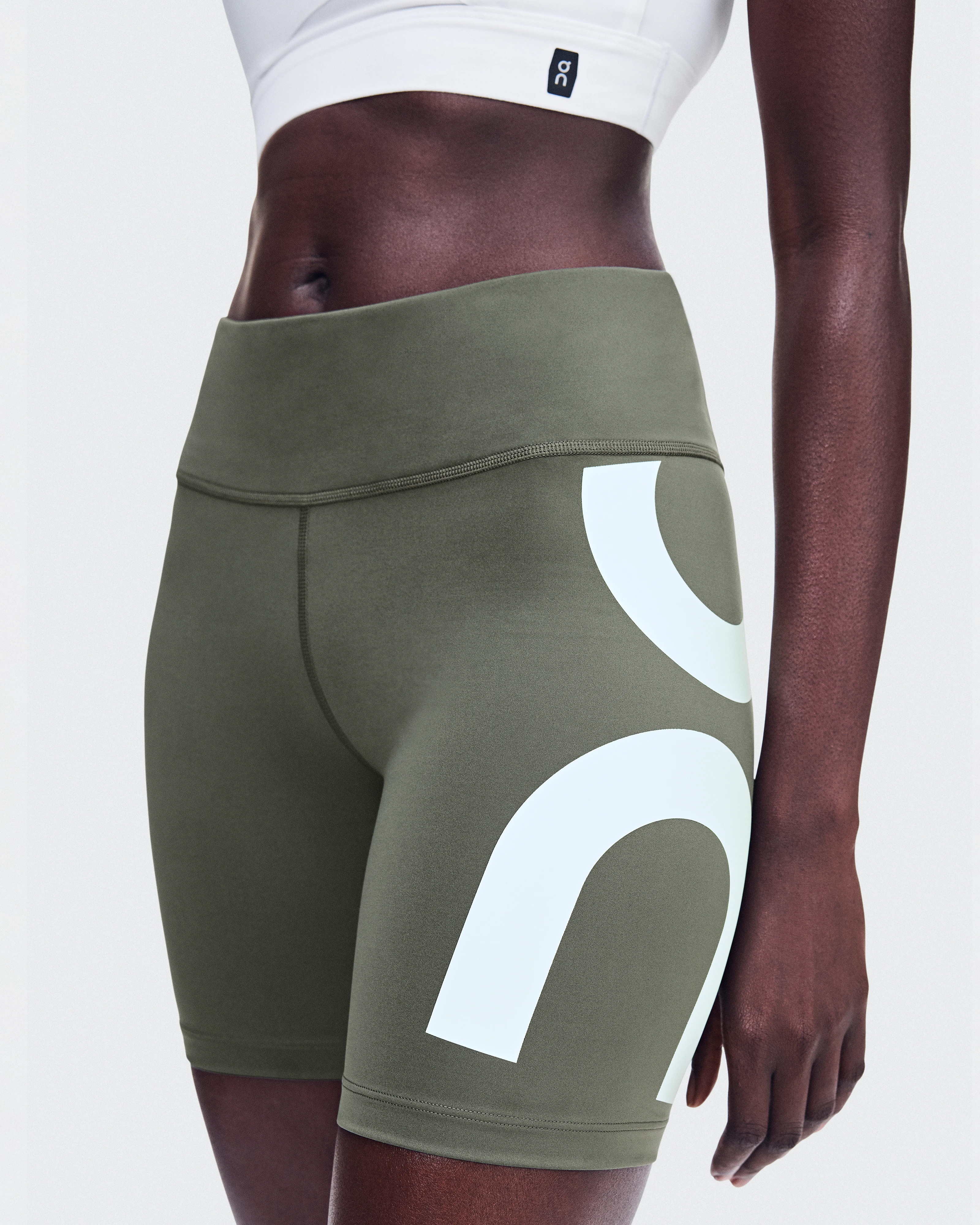 On Race Half Tights LN1 Mire Femme Leggings