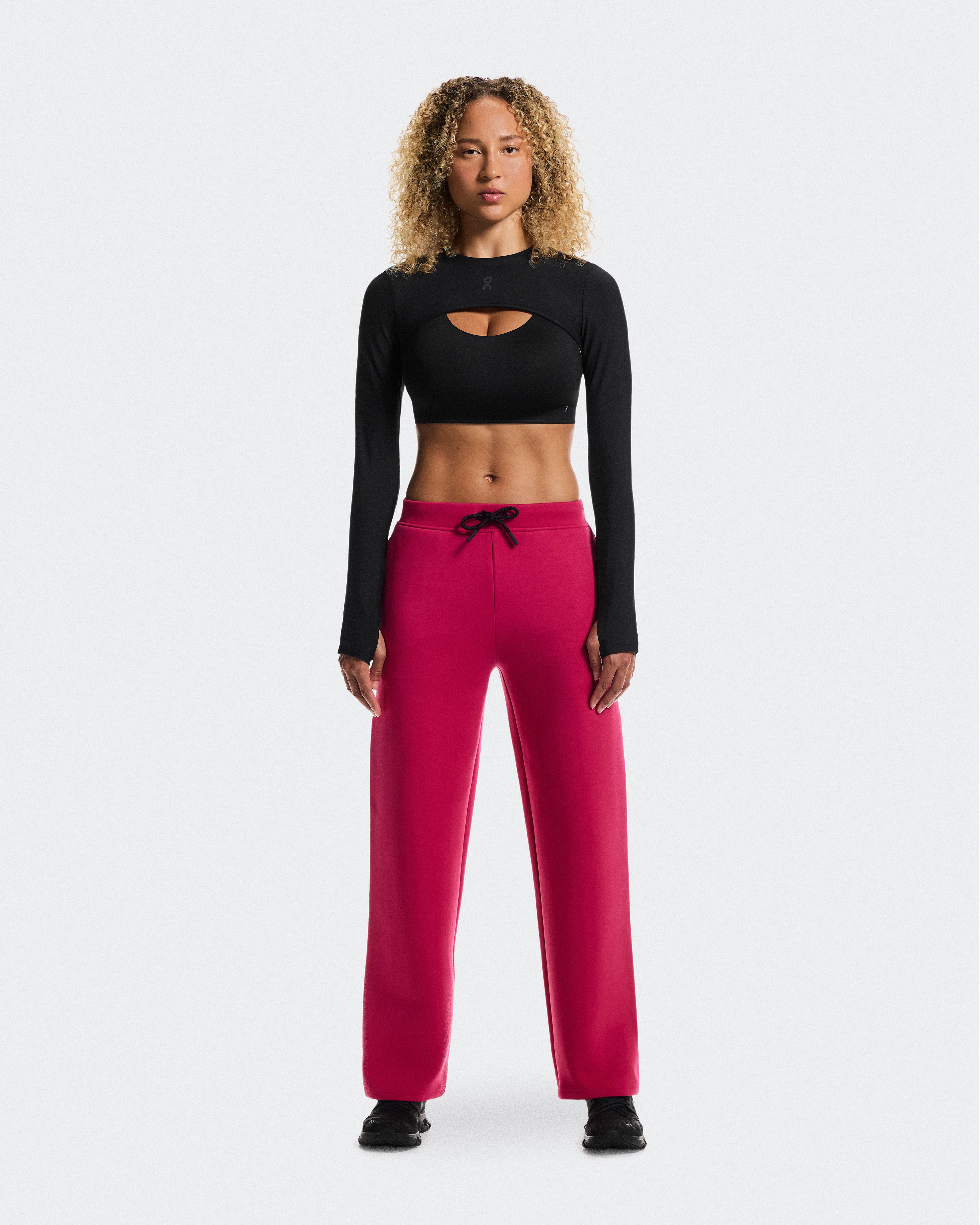 On Focus Tech Sweatpants Grenadine Femme Pantalons