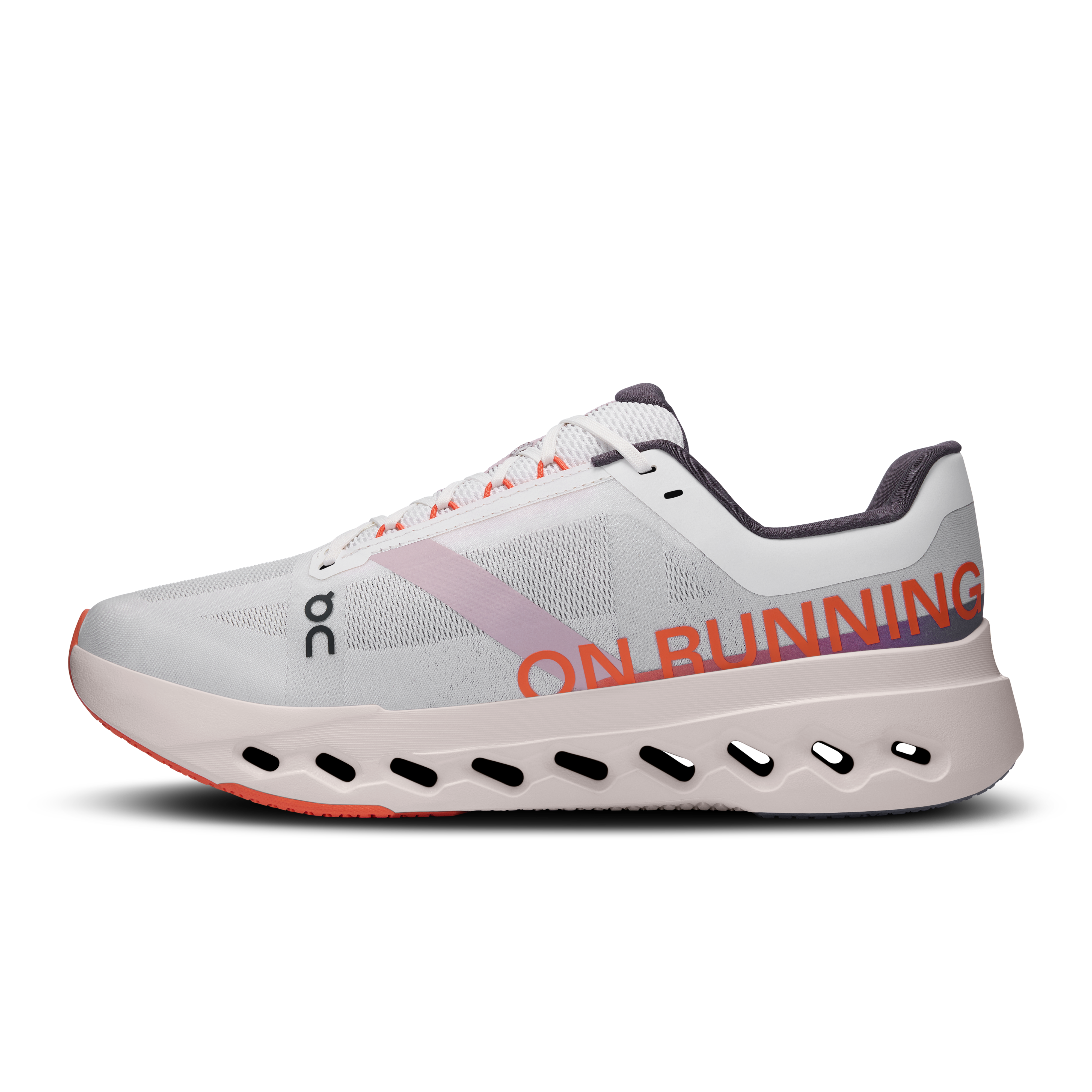 On Cloudsurfer Next White & Flame Homme Running sur route Chaussures