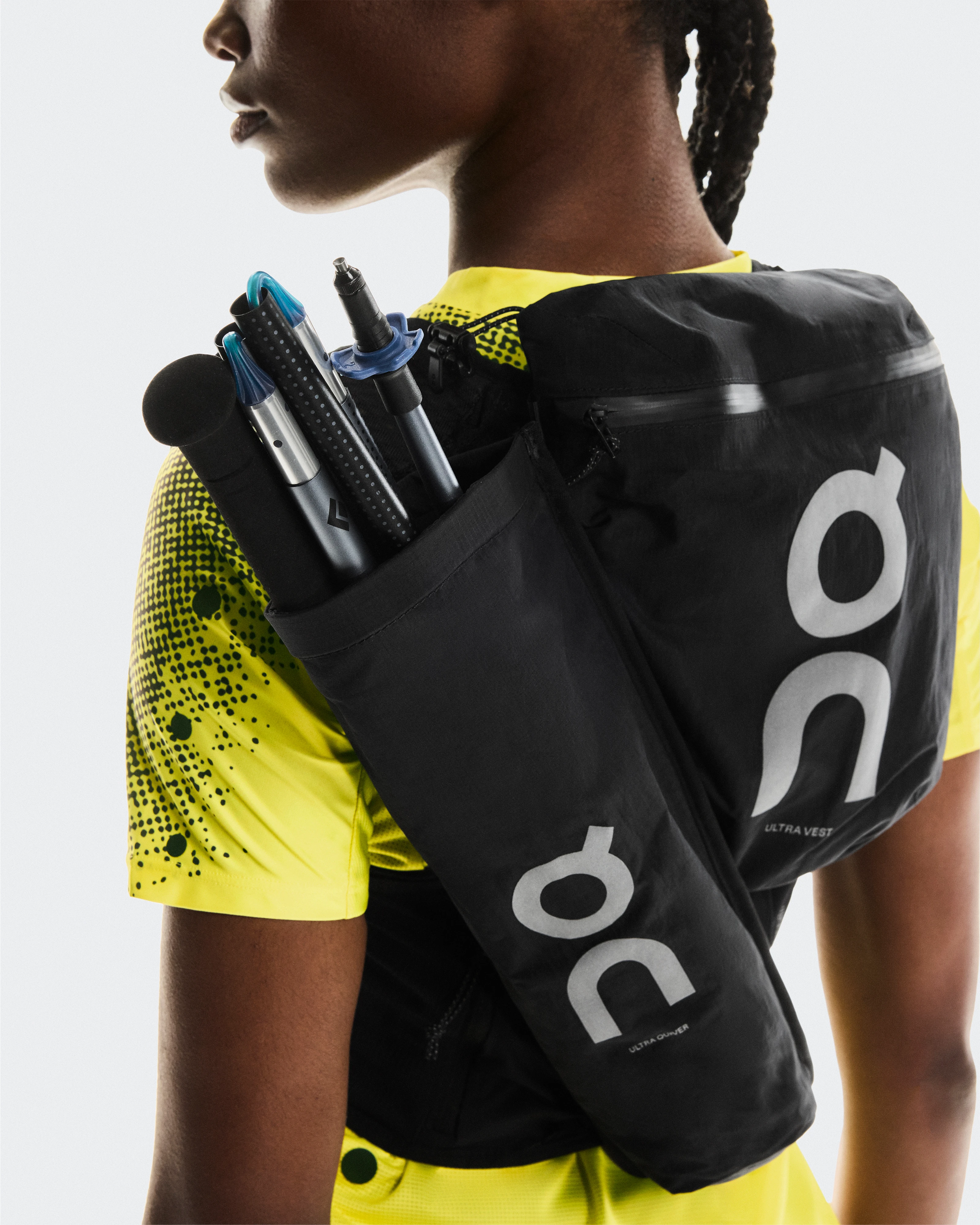 On Ultra Quiver Black Unisexe Sacs