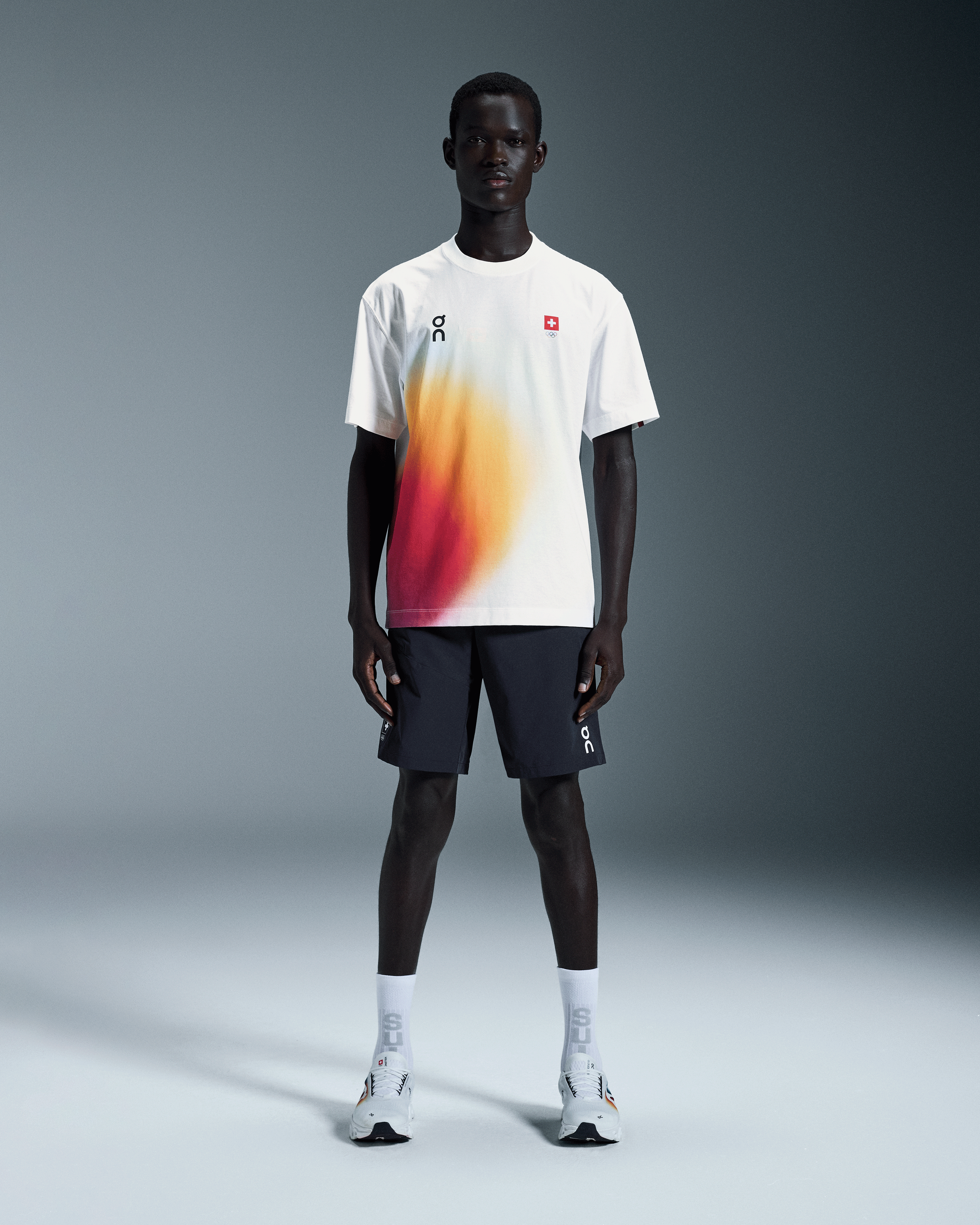 On Swiss Olympic Trek Shorts Ink Homme Shorts