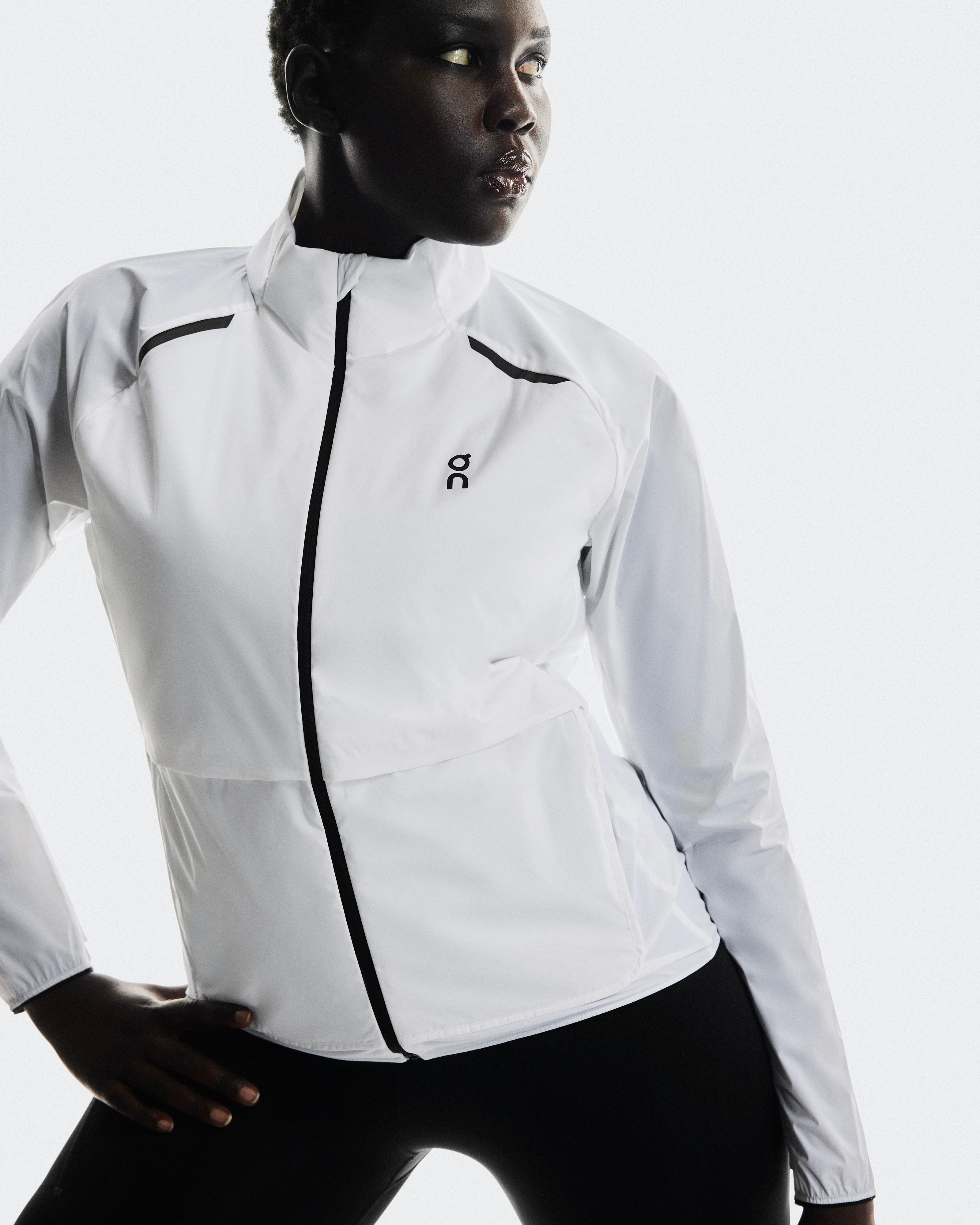 On Weather Jacket Insulated White Femme Vestes