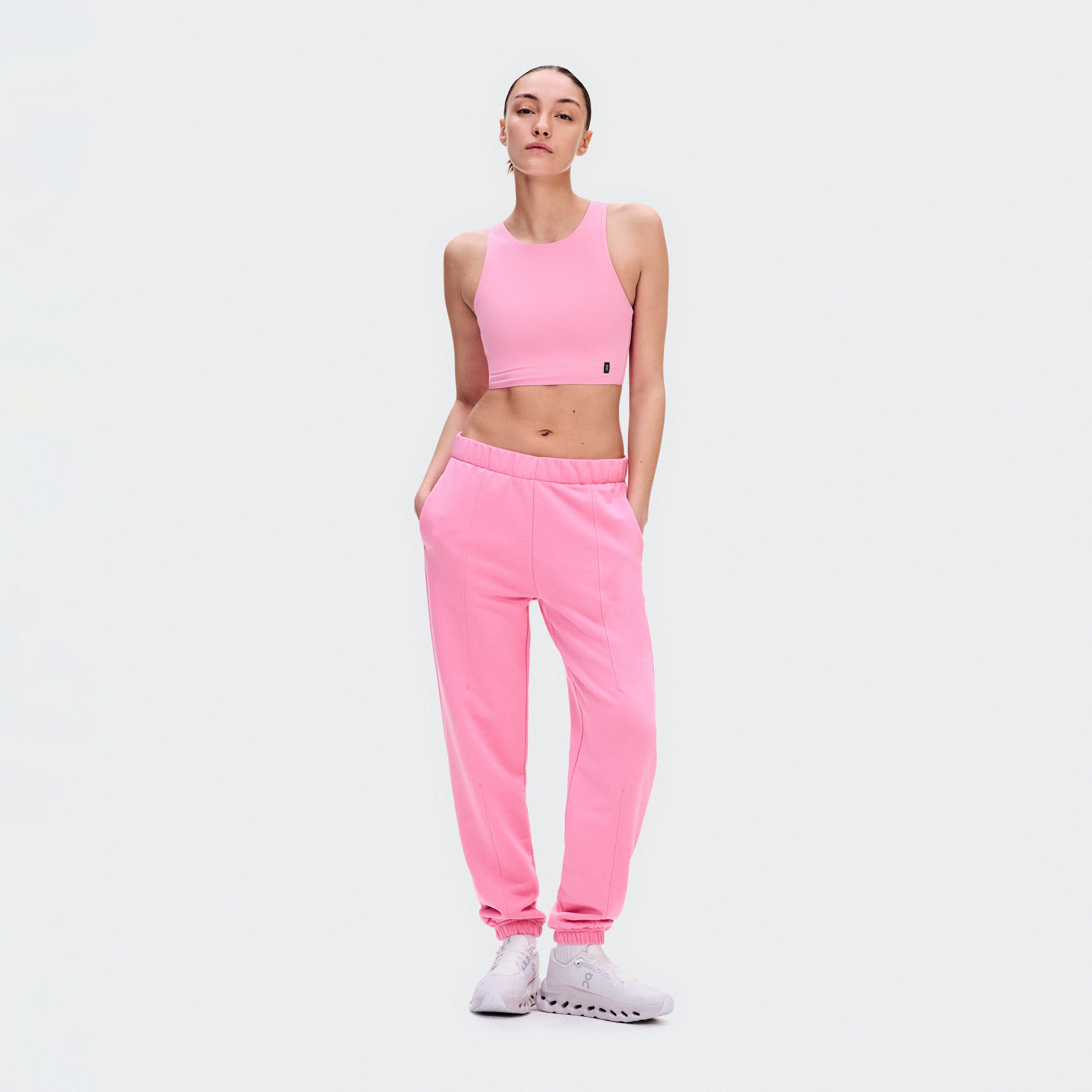 On Club Pants Bubblegum Femme – Voyage, récupération, quotidien Pantalons