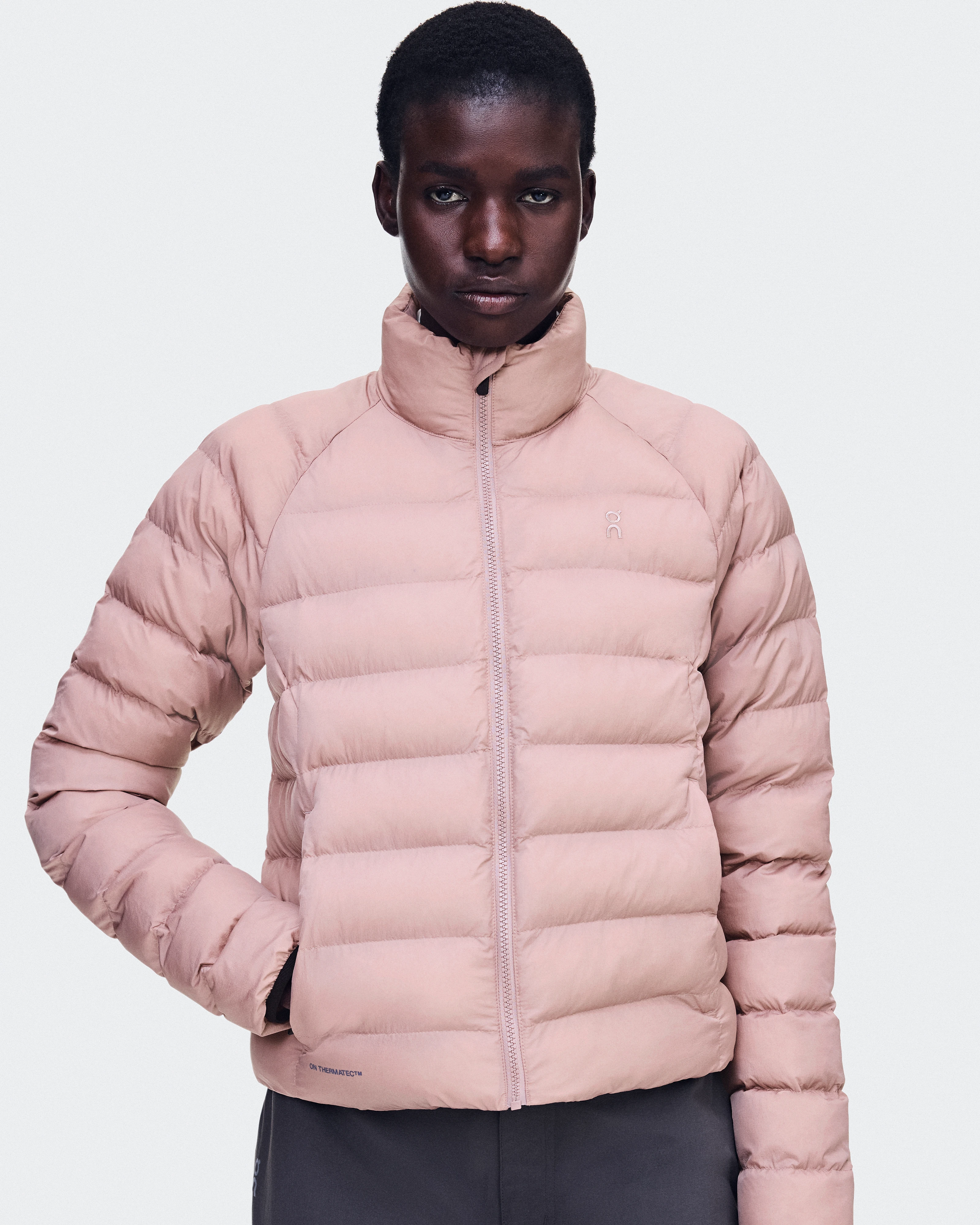 On Ascent Puffer Jacket Biscuit Femme Vestes