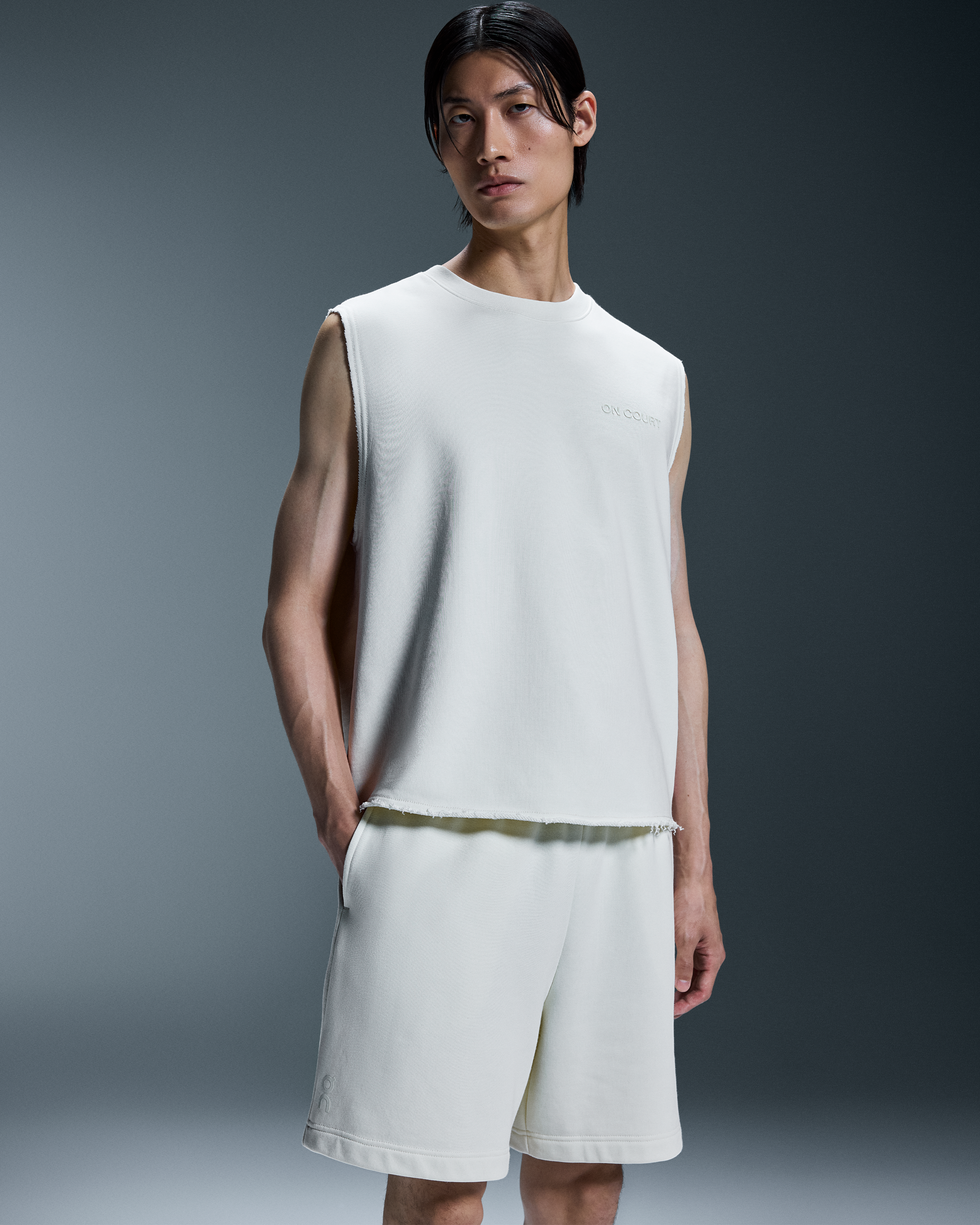 On Open Club Shorts White Homme Shorts