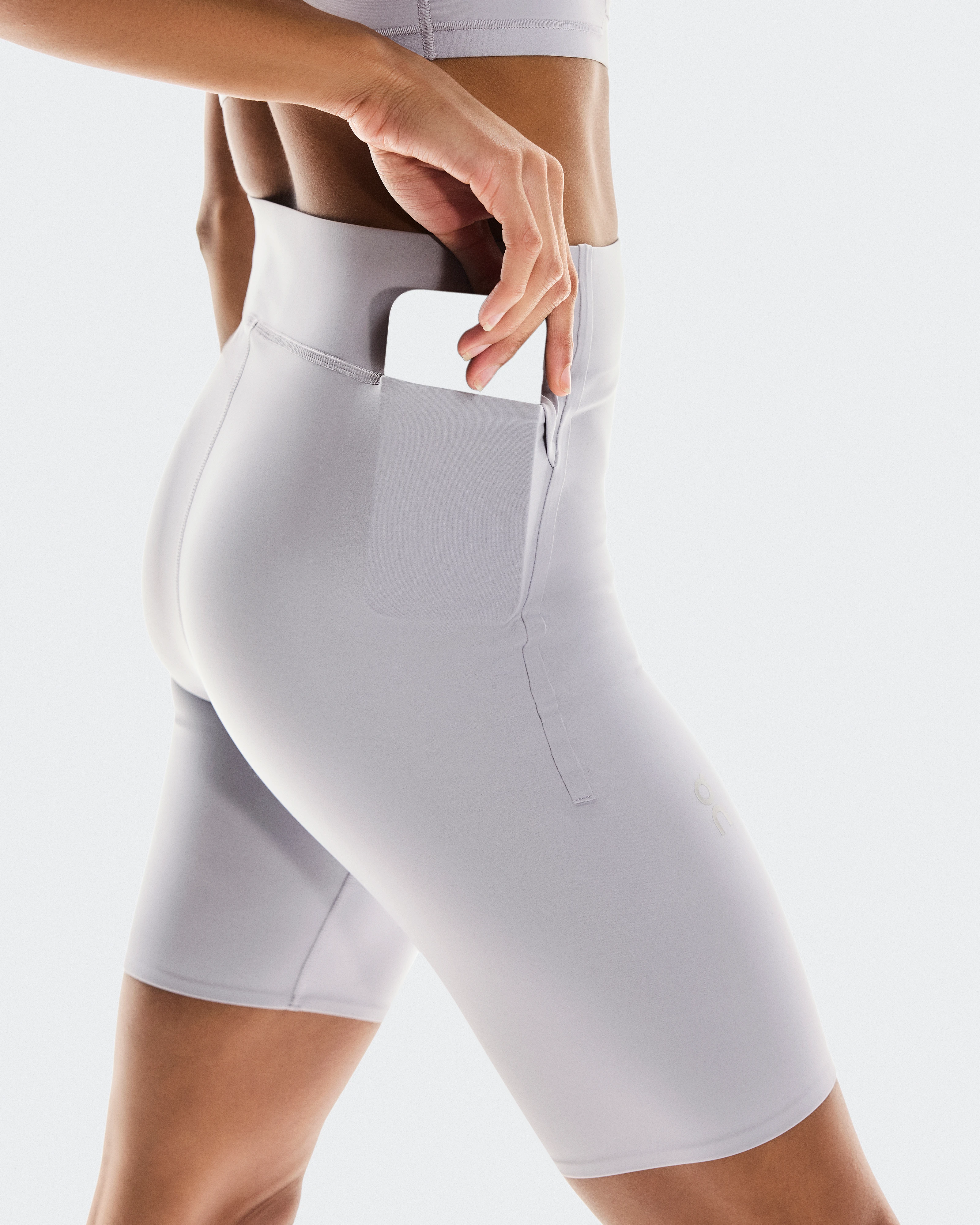 On Train Tights 1/2 Lilac Femme Leggings