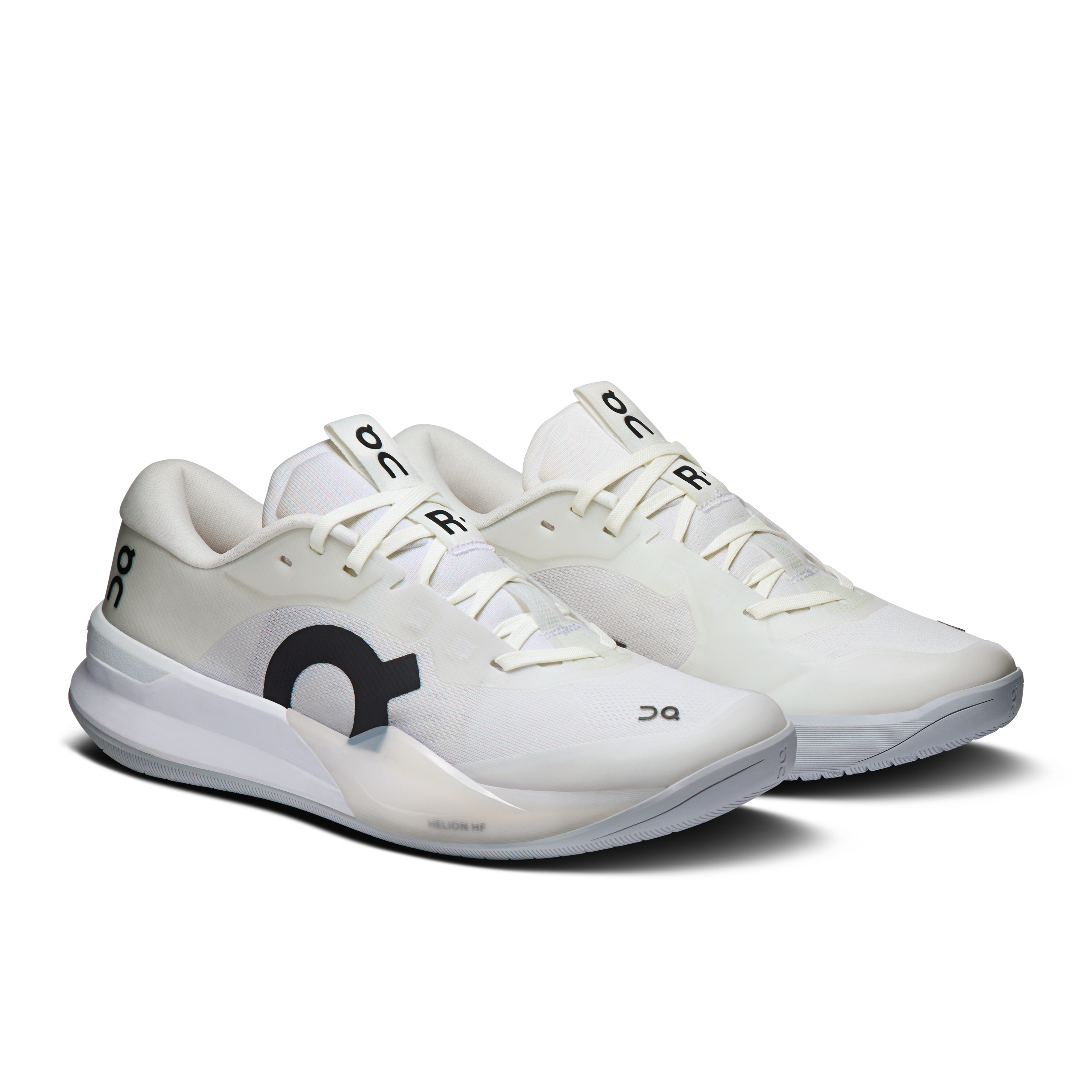 On THE ROGER Pro 3 White & Pink Femme Tennis Chaussures