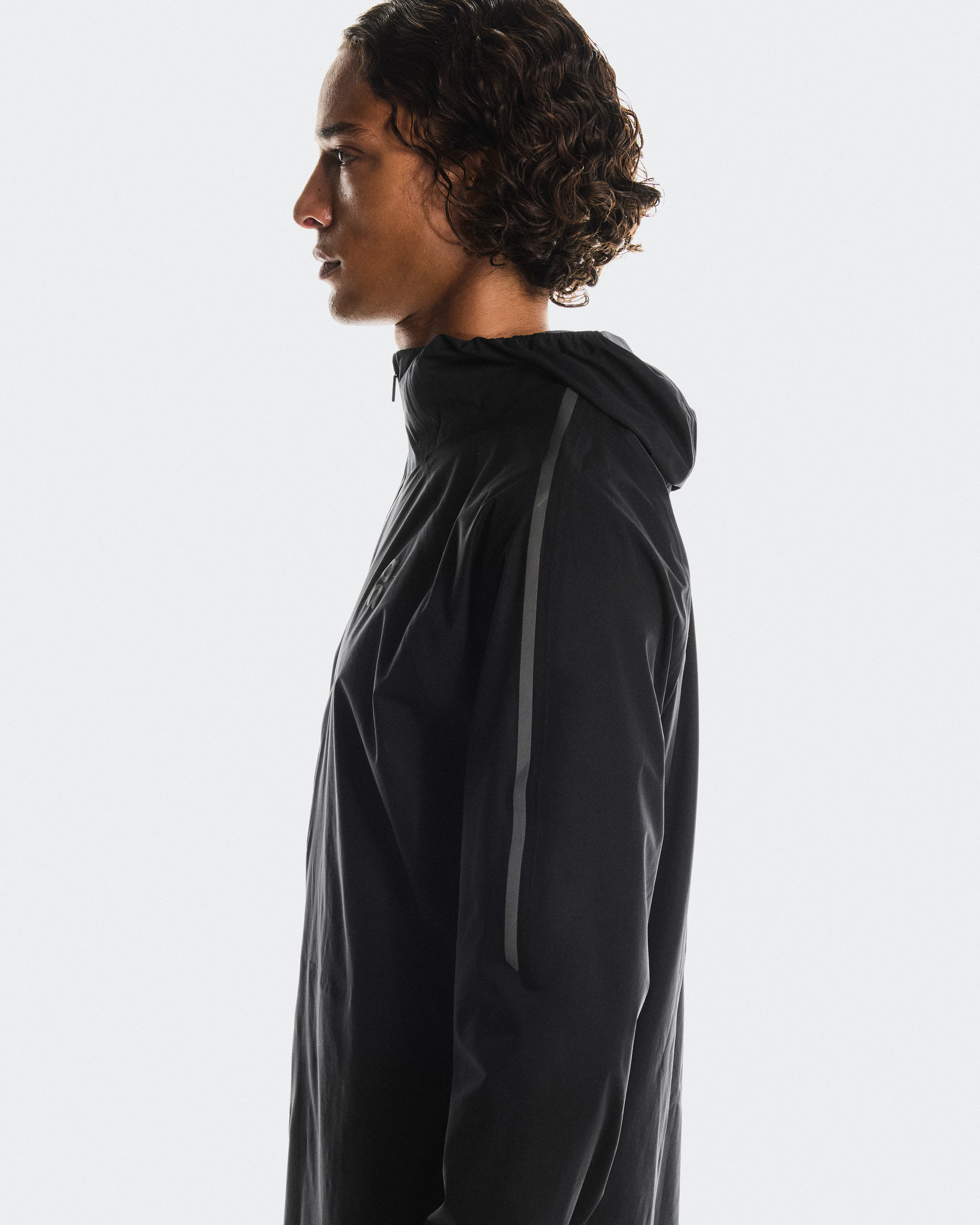 On Performance Jacket Waterproof Black Homme Vestes