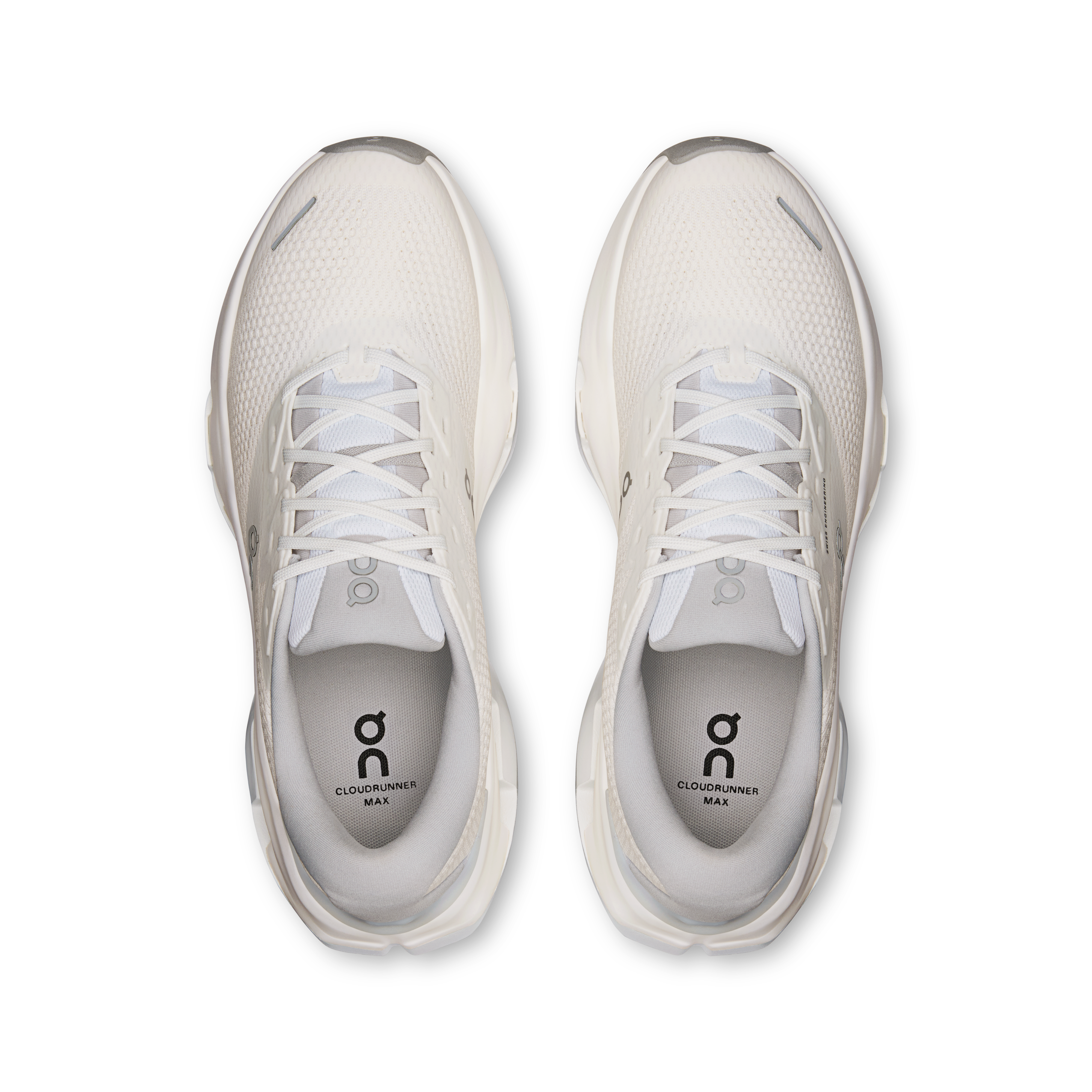 On Cloudrunner 3 Max White & Glacier Homme Running sur route Chaussures