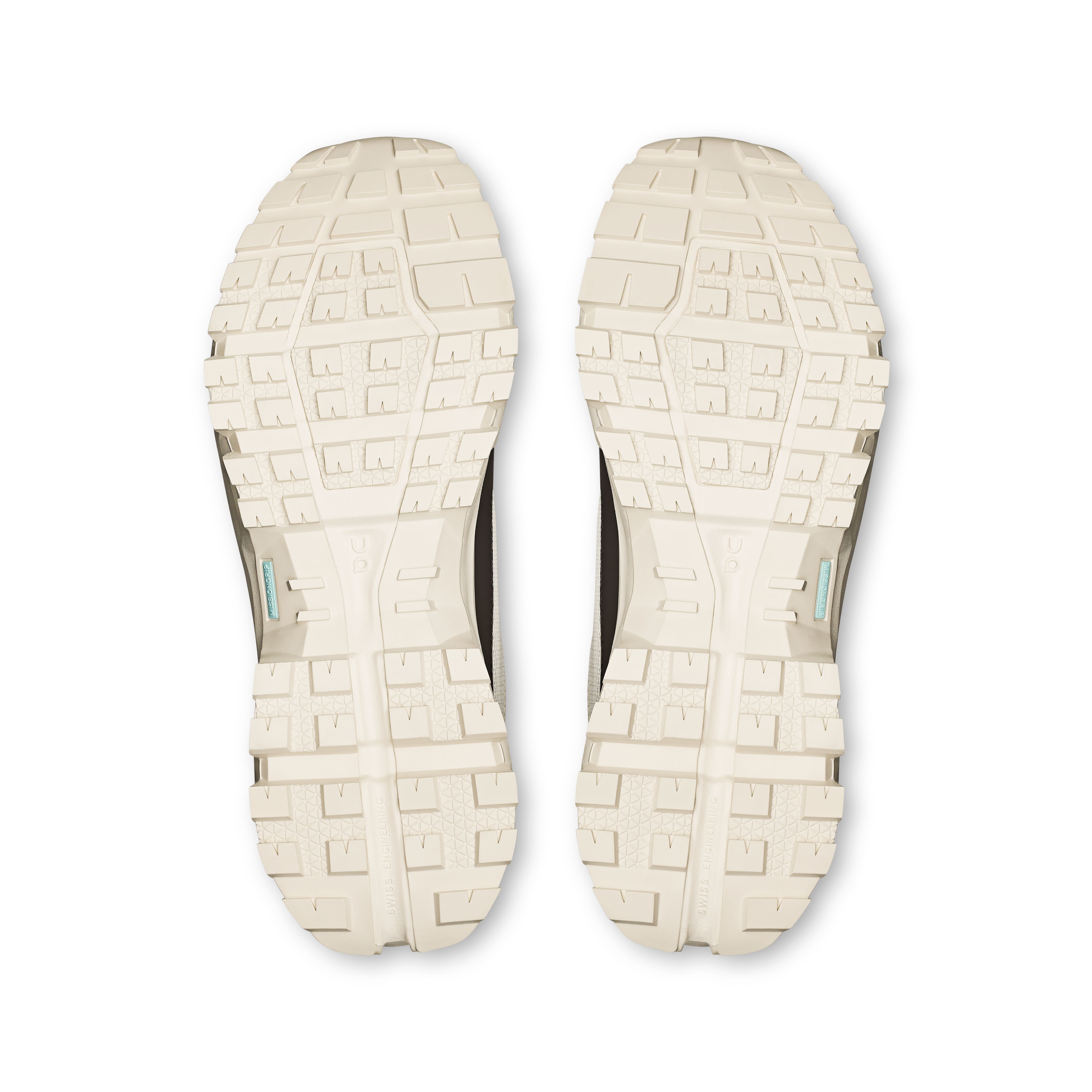 On Cloudrock Low Waterproof Ivory & Ivory Homme Randonnée Chaussures