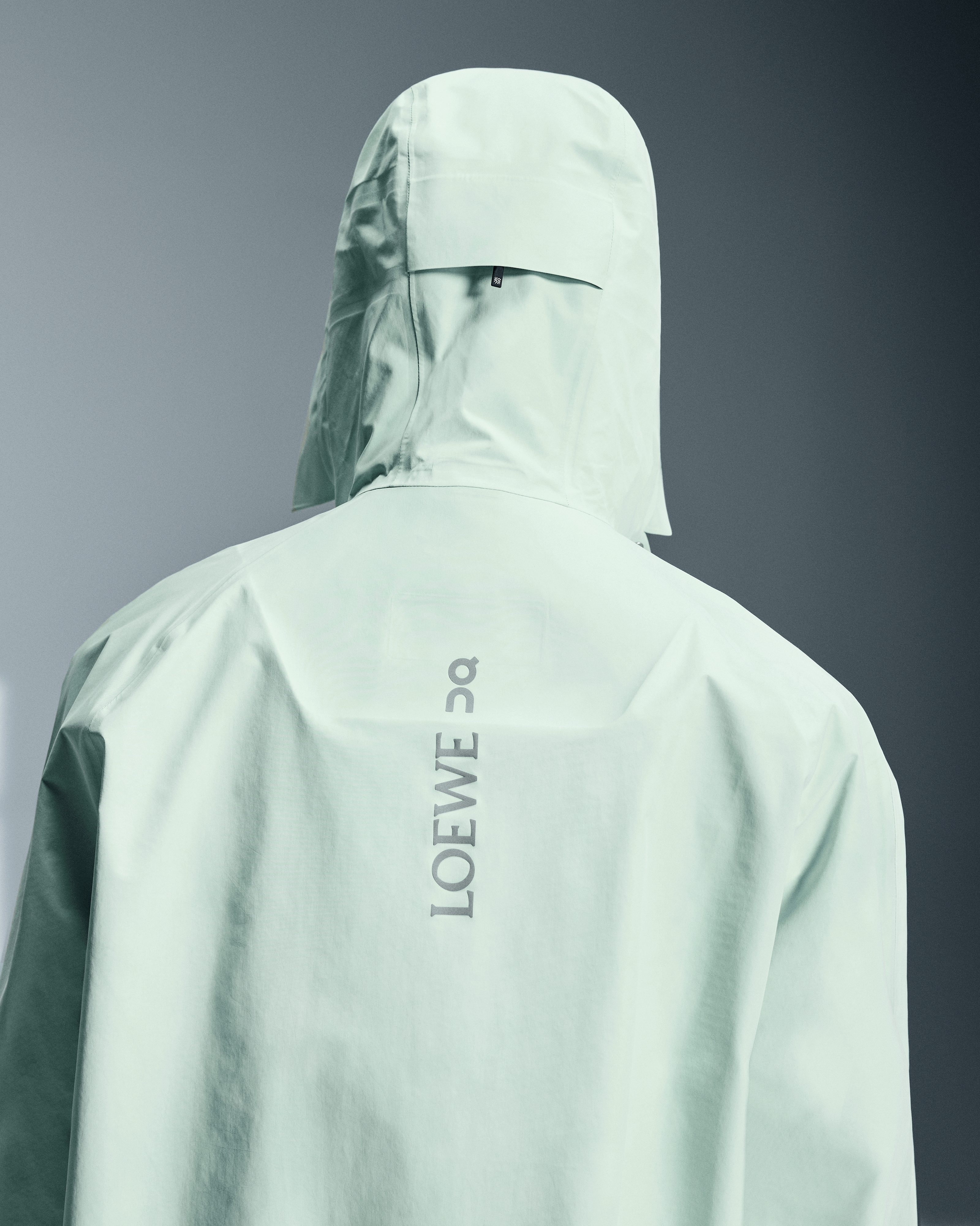 On Parka LOEWE White & Multicolor Unisexe Vestes