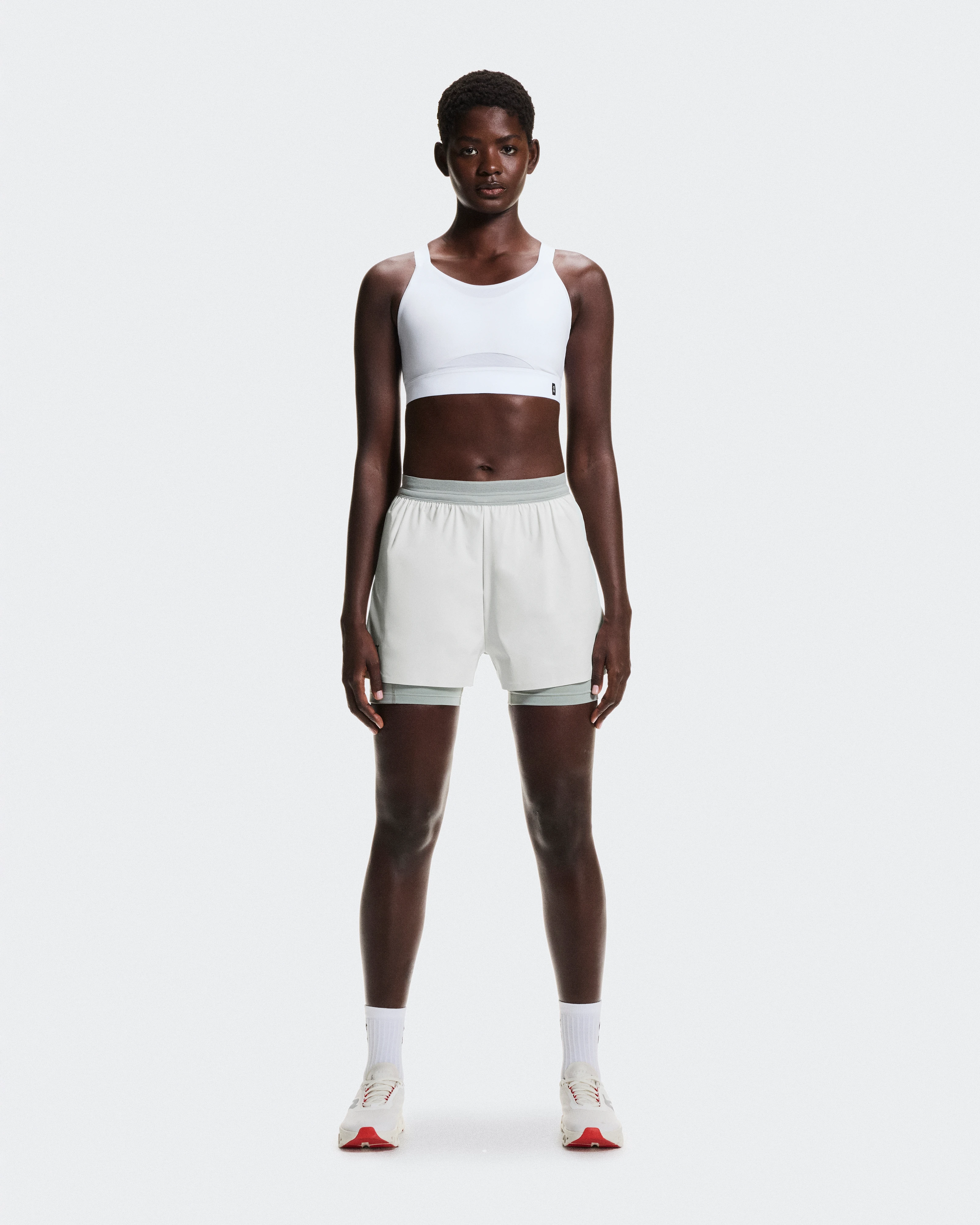 On Performance Bra White Femme Brassières