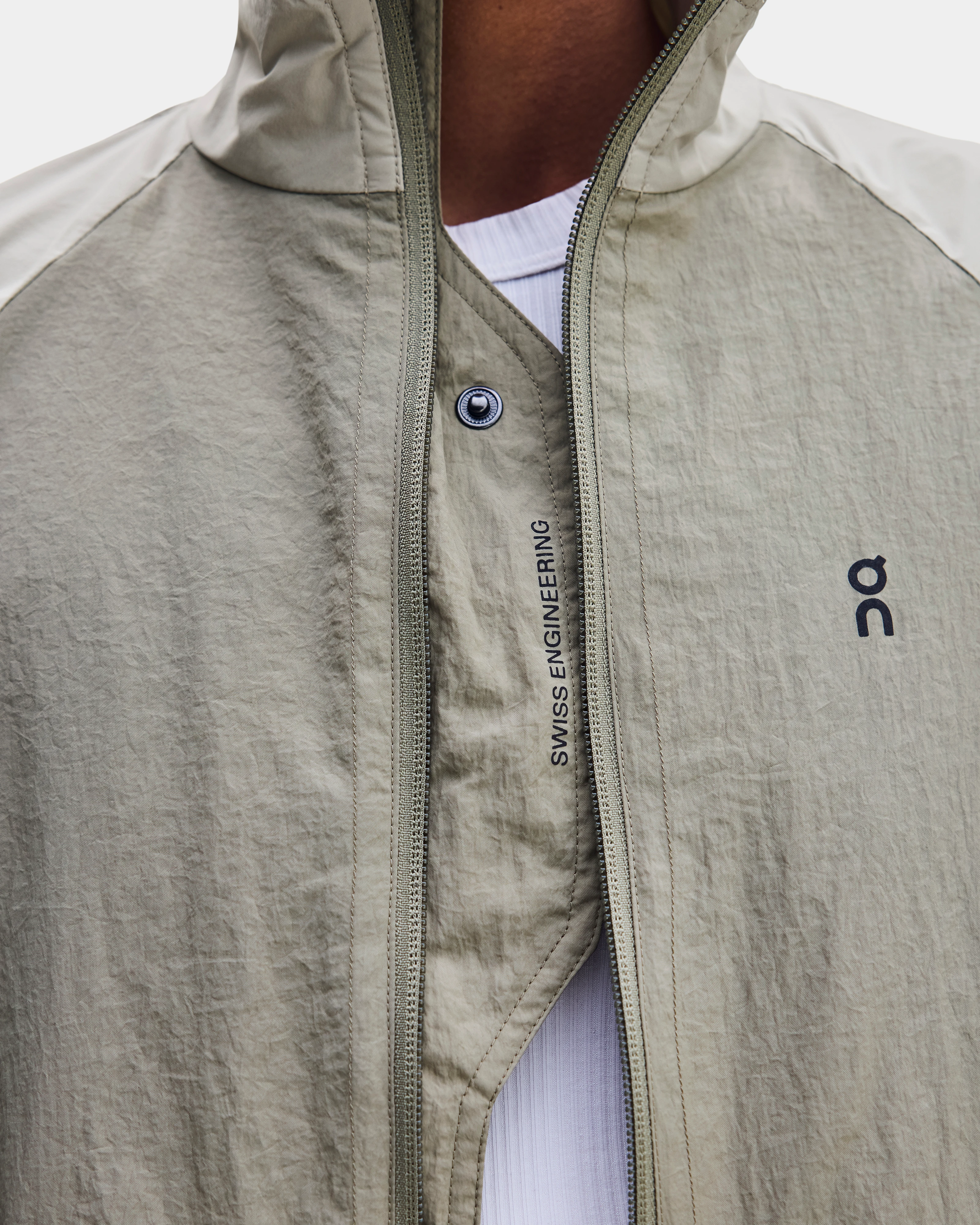 On All-Day Track Jacket Vetiver & Brume Femme Athlétisme