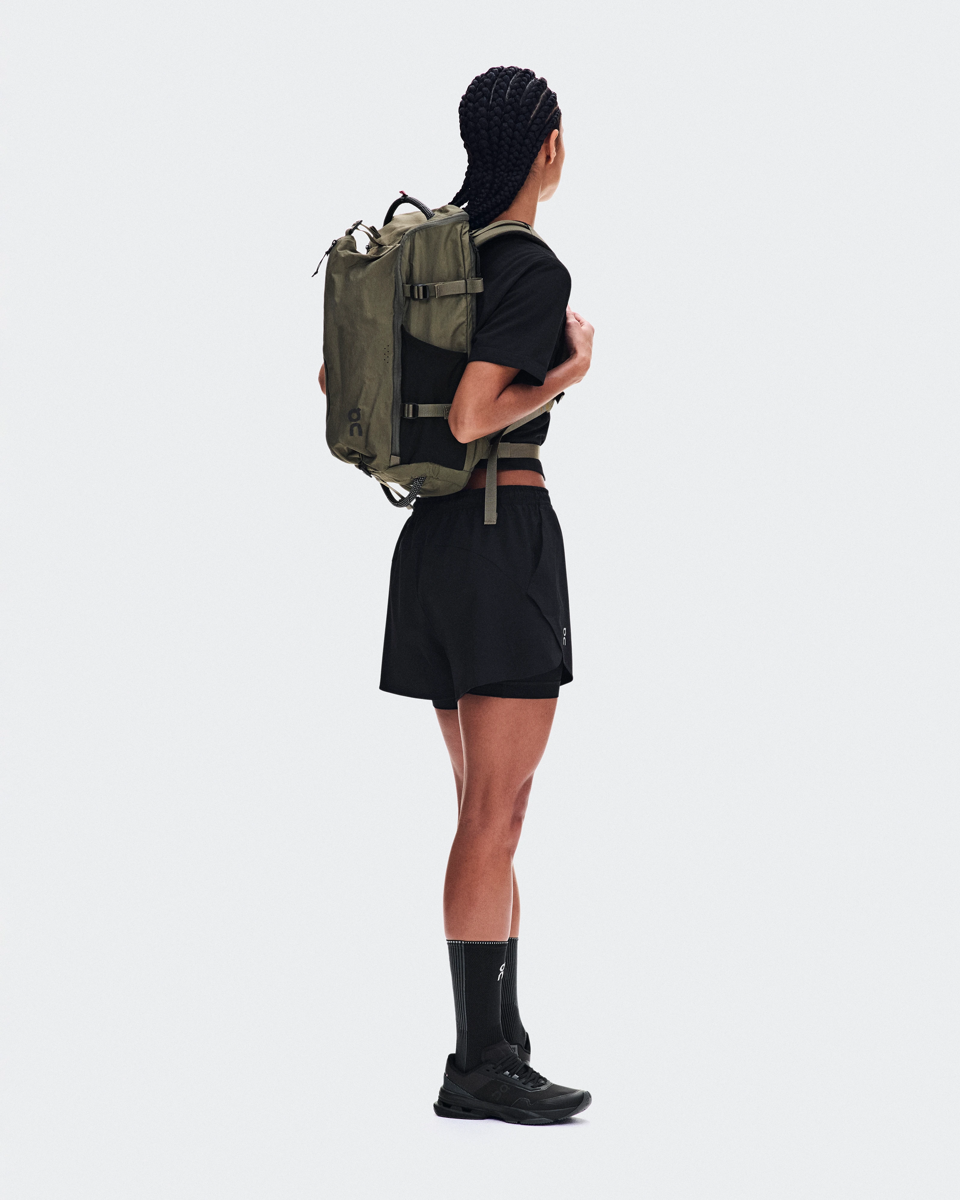 On Speed Pack 30L Olive & Black Unisexe Sacs