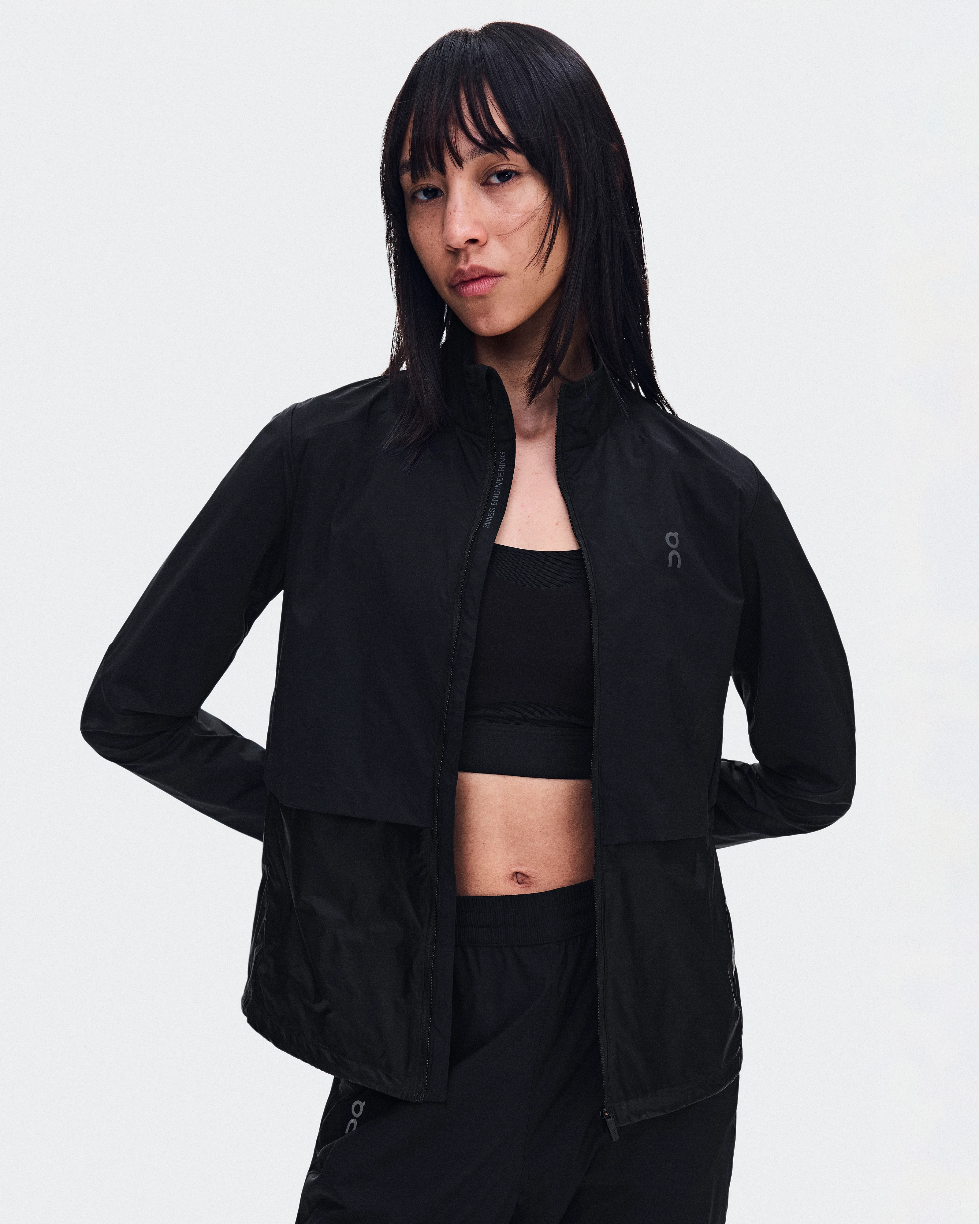 On Weather Jacket Black Femme Vestes
