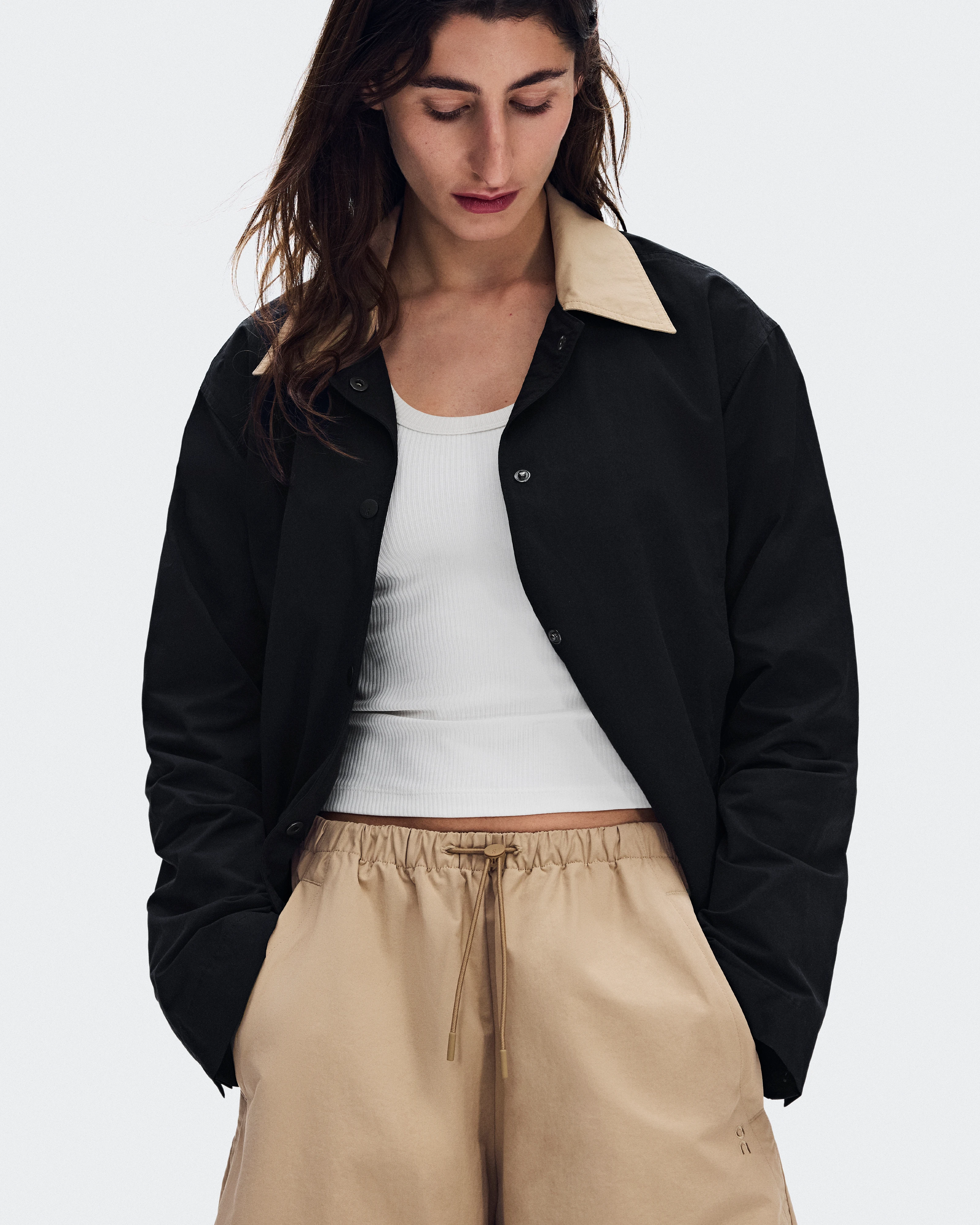 On Coach Jacket Black Femme Vestes