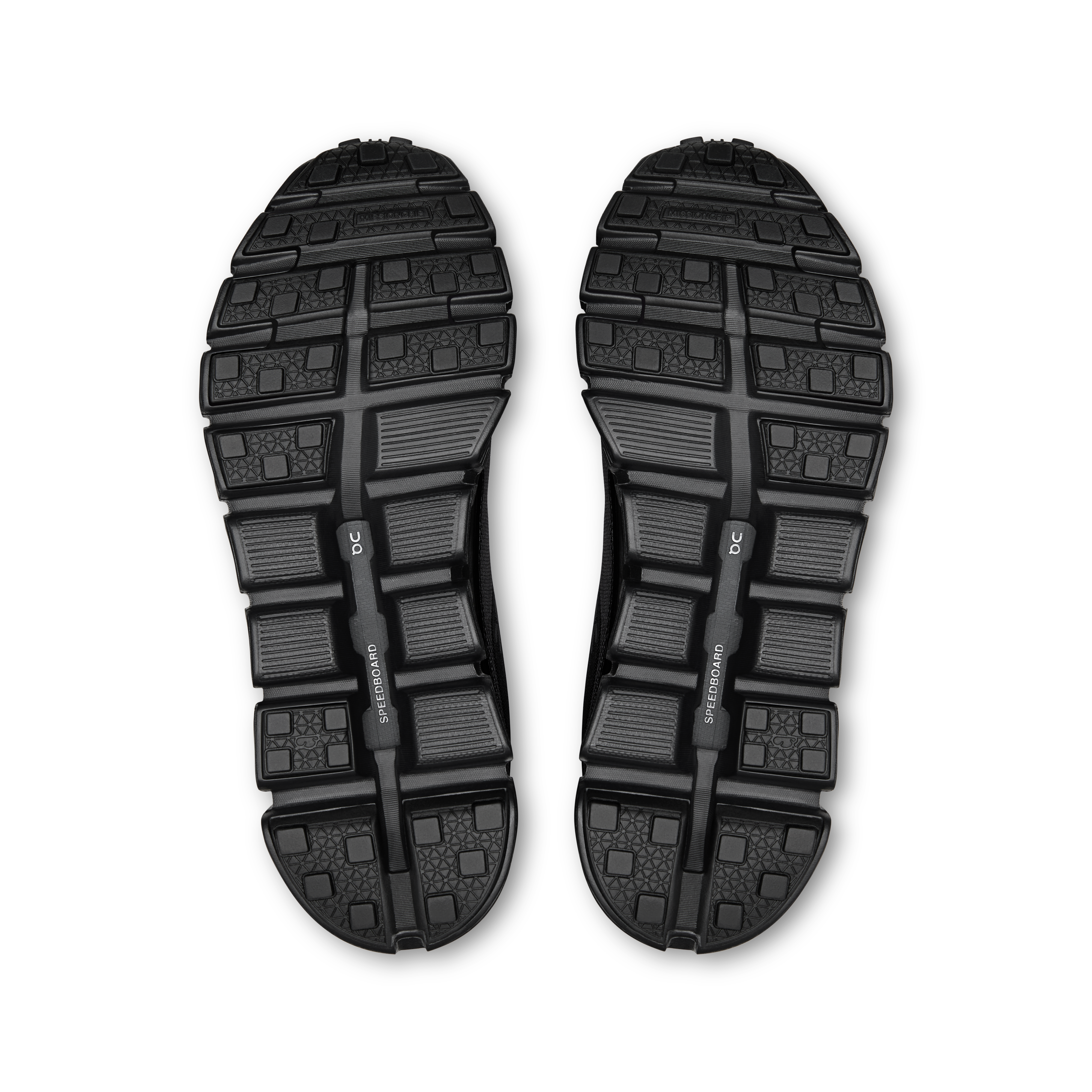 On Cloud 6 Geo Waterproof Black & Black Femme Active Life Chaussures