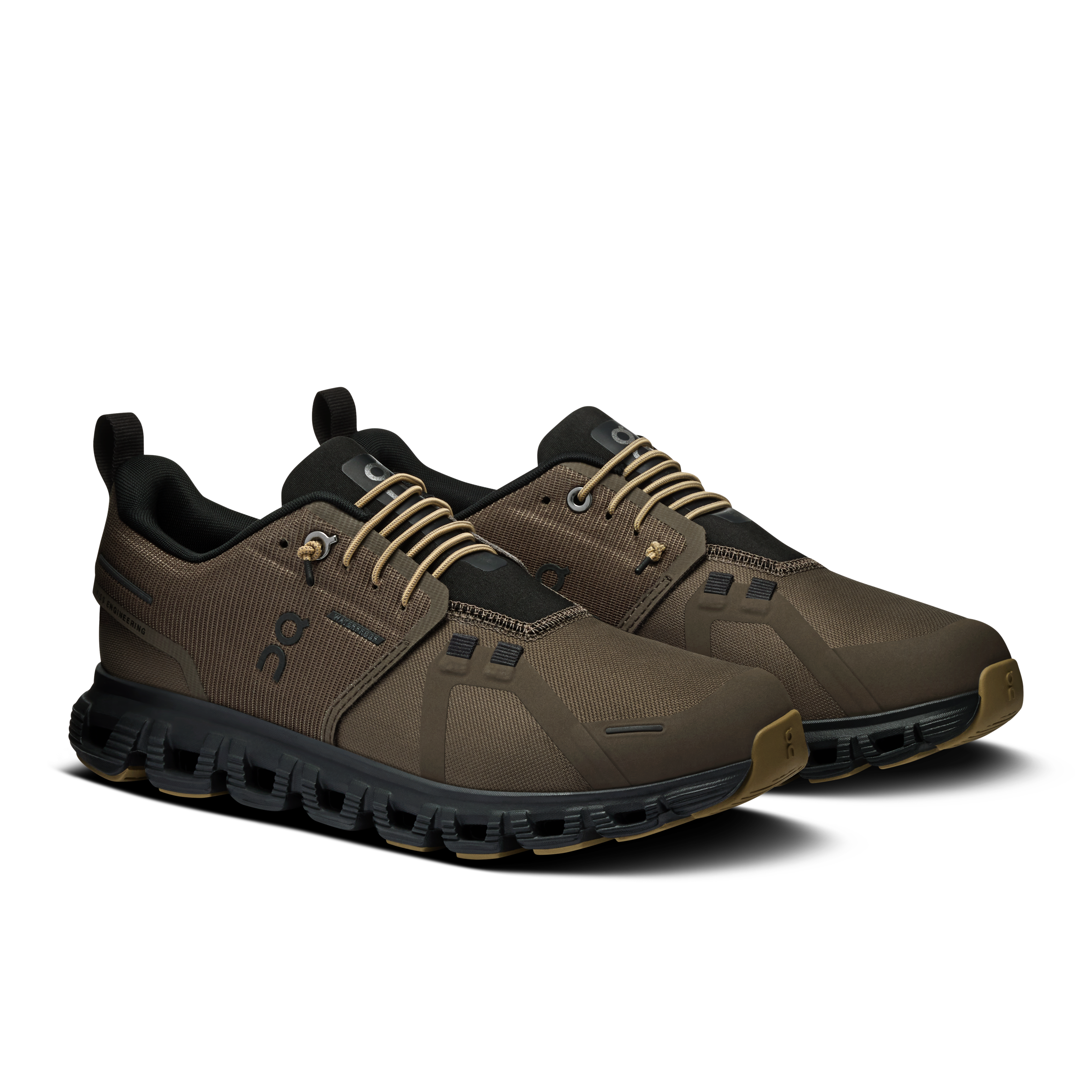 On Cloud 6 Waterproof Grizzly & Black Femme Active Life Chaussures