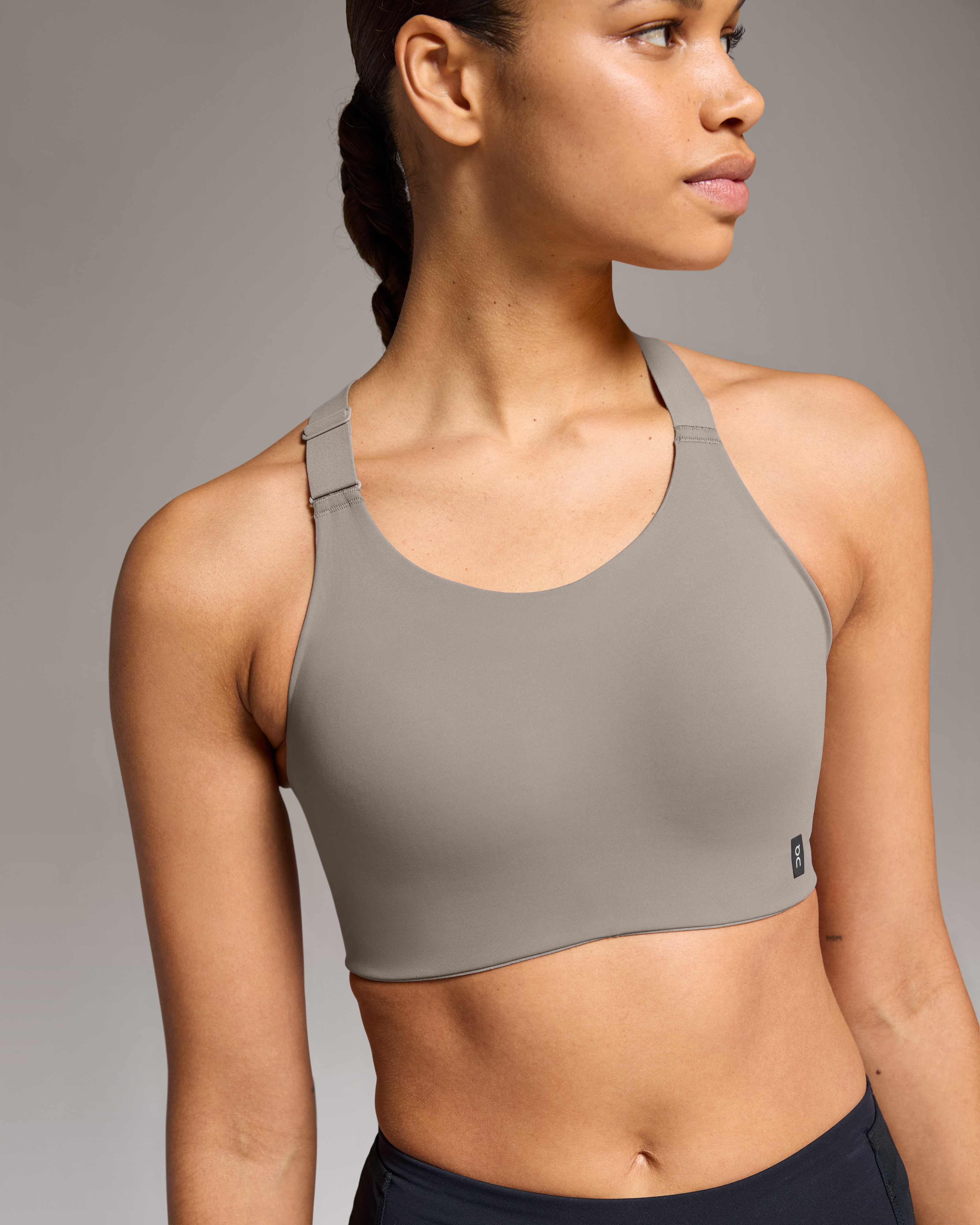 On Endurance Bra Cinder & Ash Femme Brassières