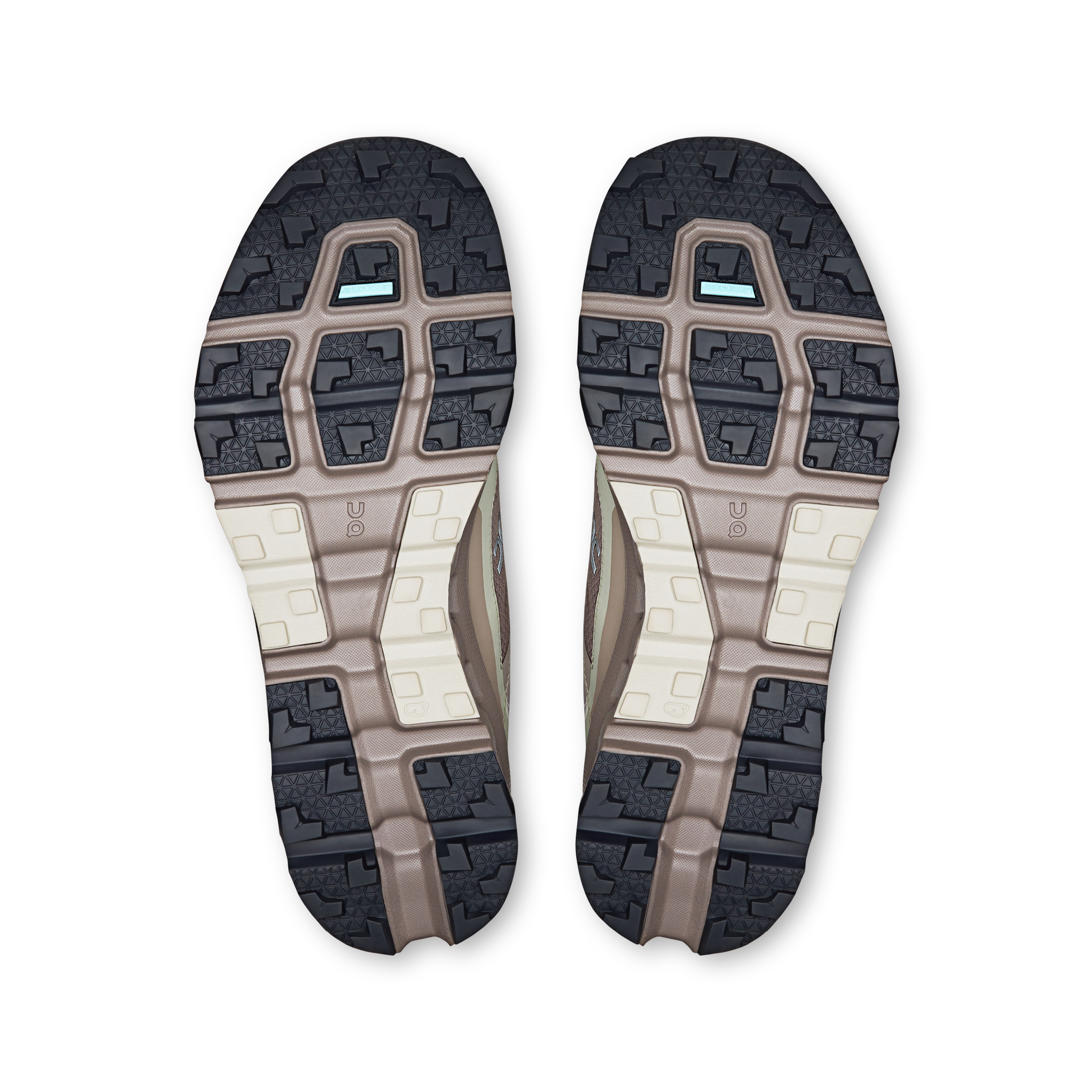 On Cloudvista 2 Waterproof Fog & Cinder Femme Running de trail Chaussures