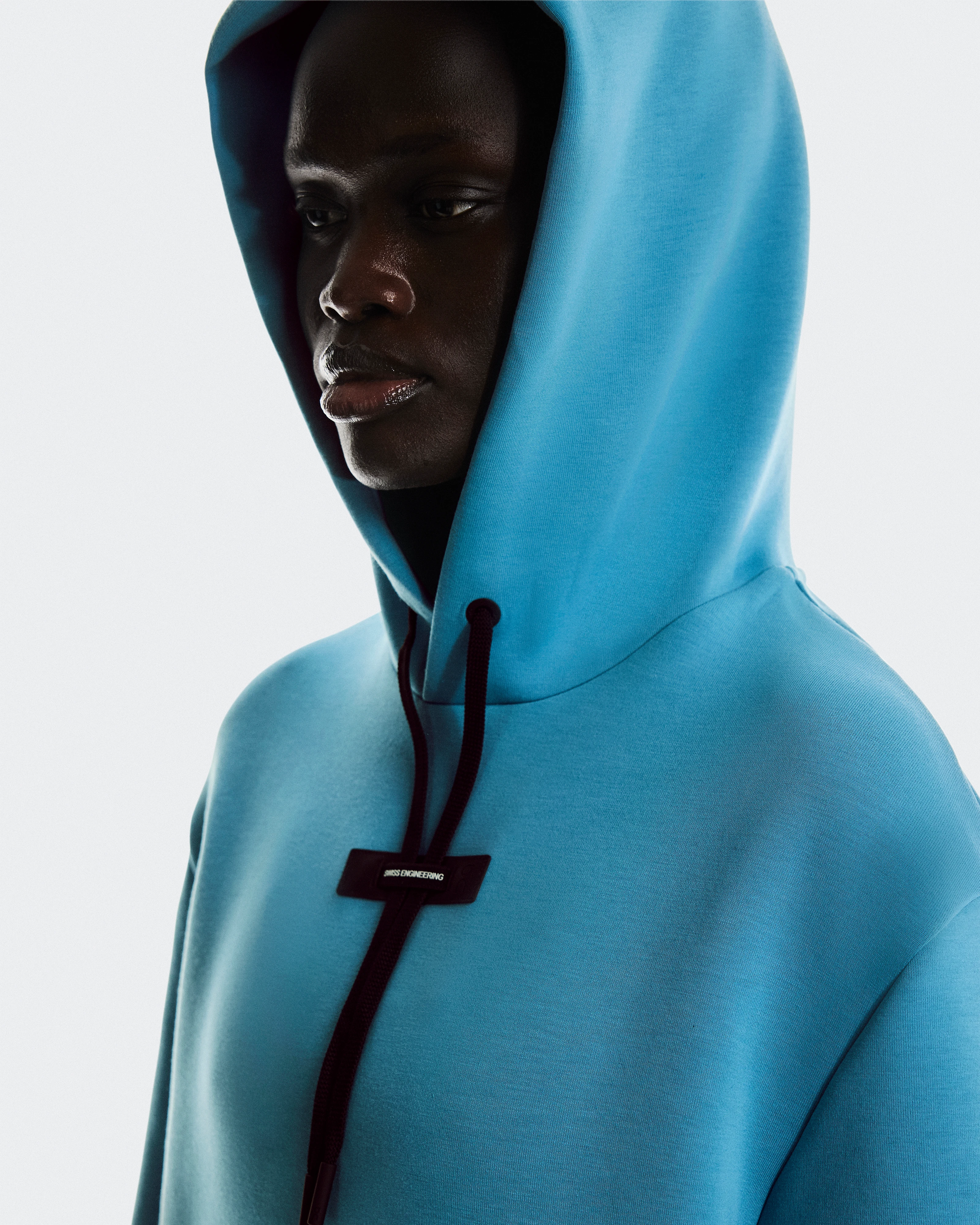 On Focus Tech Hoodie Niagara Femme Sweats à capuche et sweats