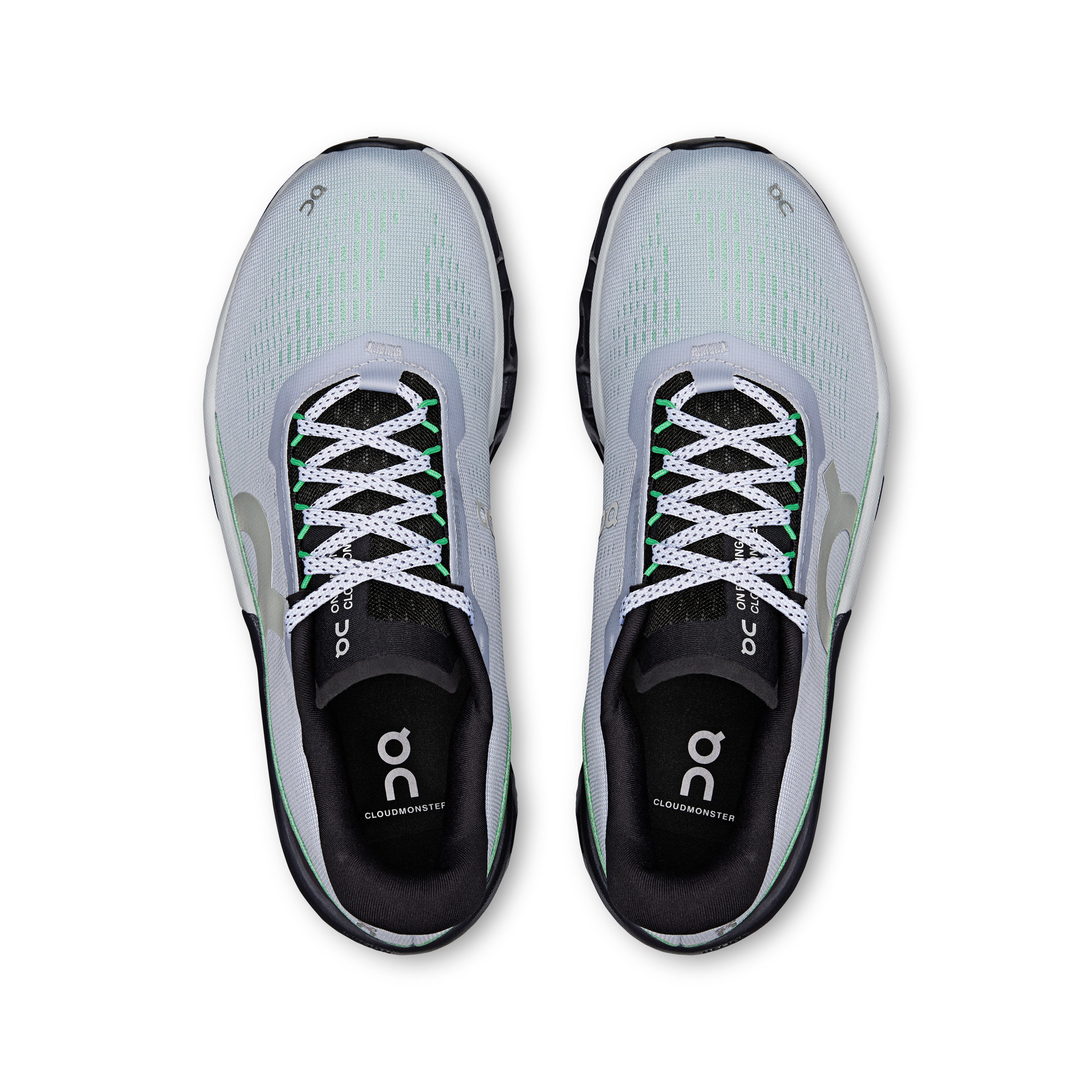 On Cloudmonster 2 Nimbus & Arctic Femme Running sur route Chaussures