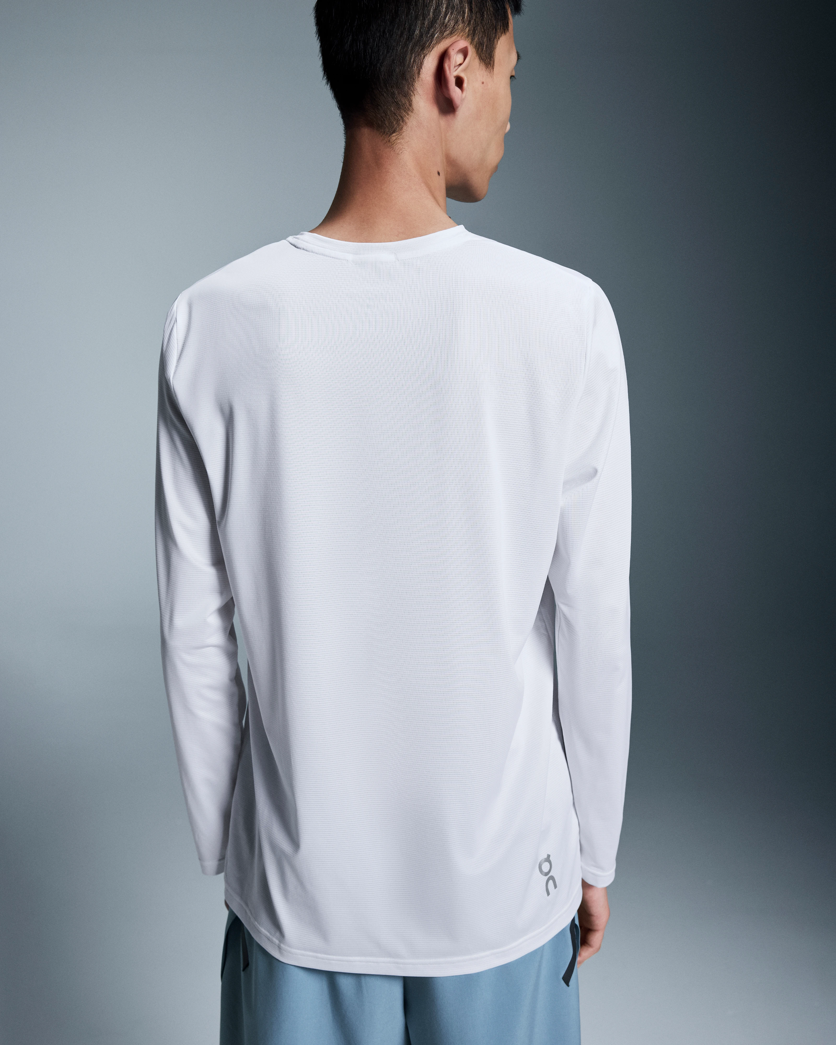 On Core Long-T White Homme Hauts et t-shirts