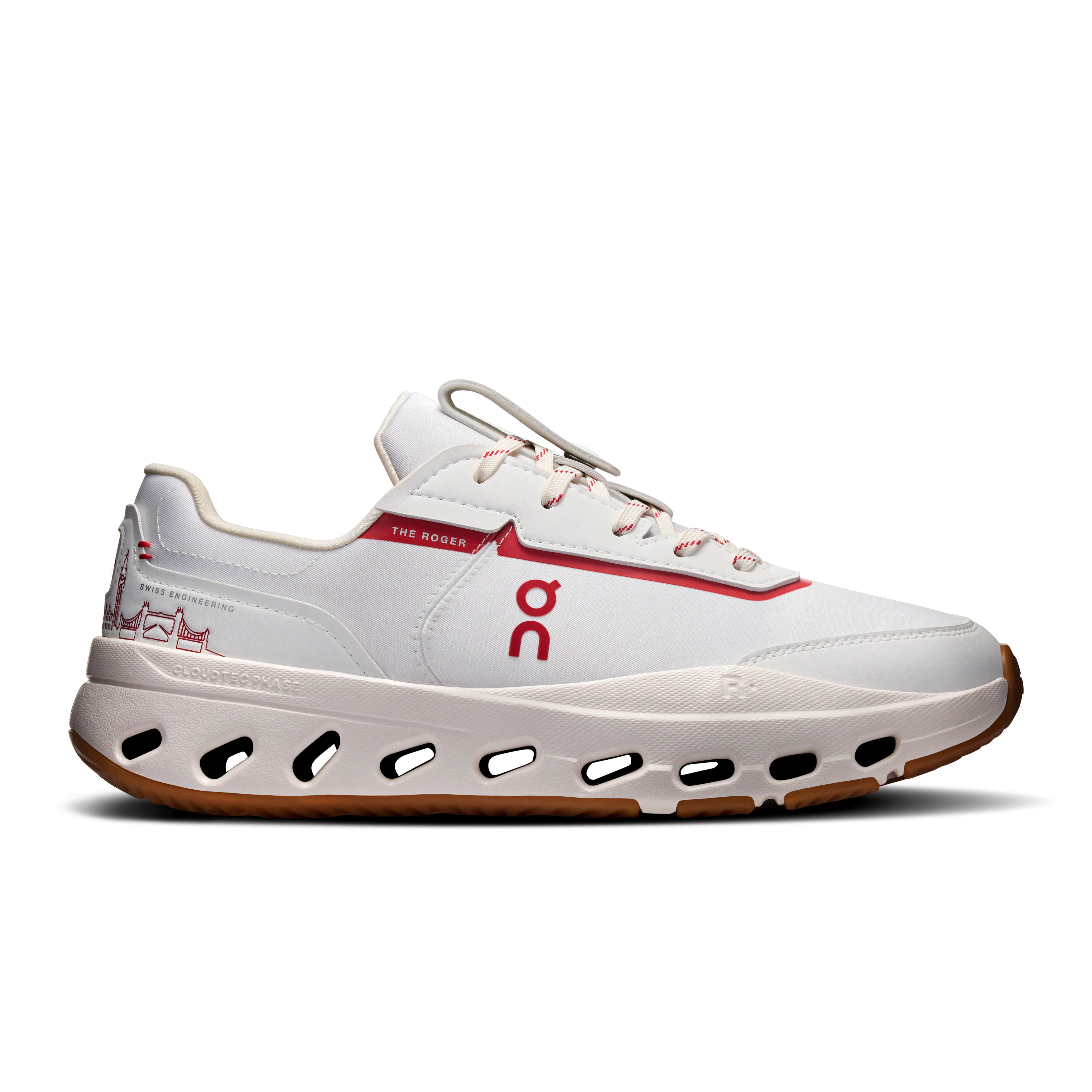 On THE ROGER Wildcard LC White & Robin Femme – Lifestyle, quotidien Chaussures