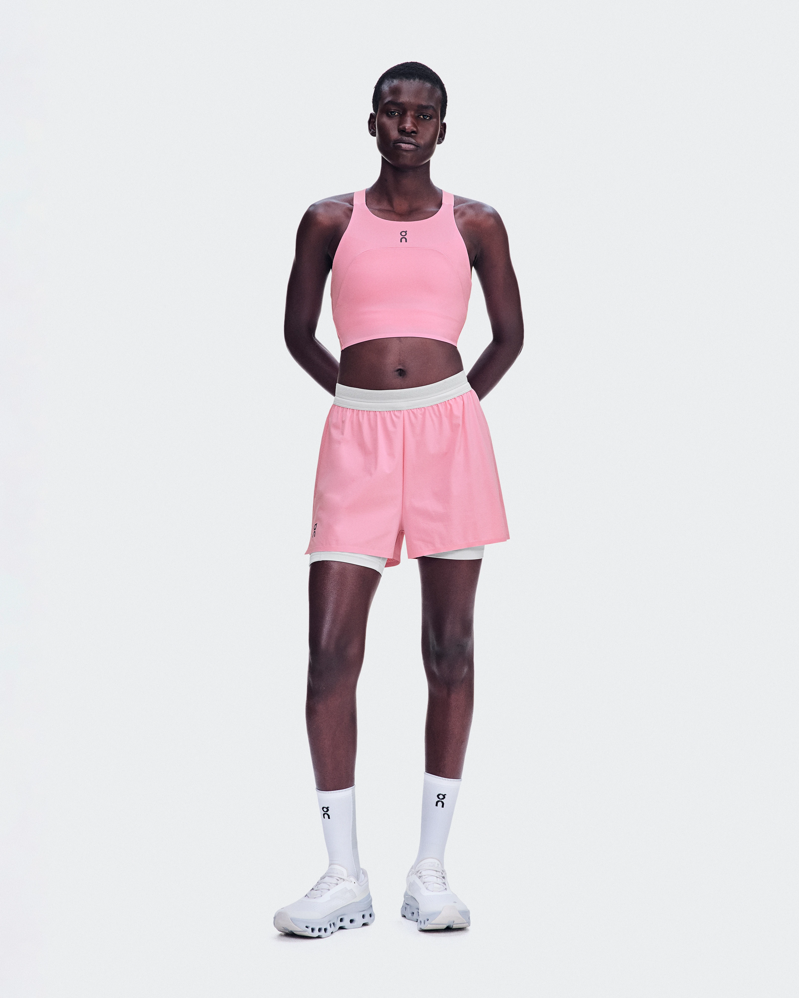 On Performance Crop Magnolia Femme Hauts et t-shirts