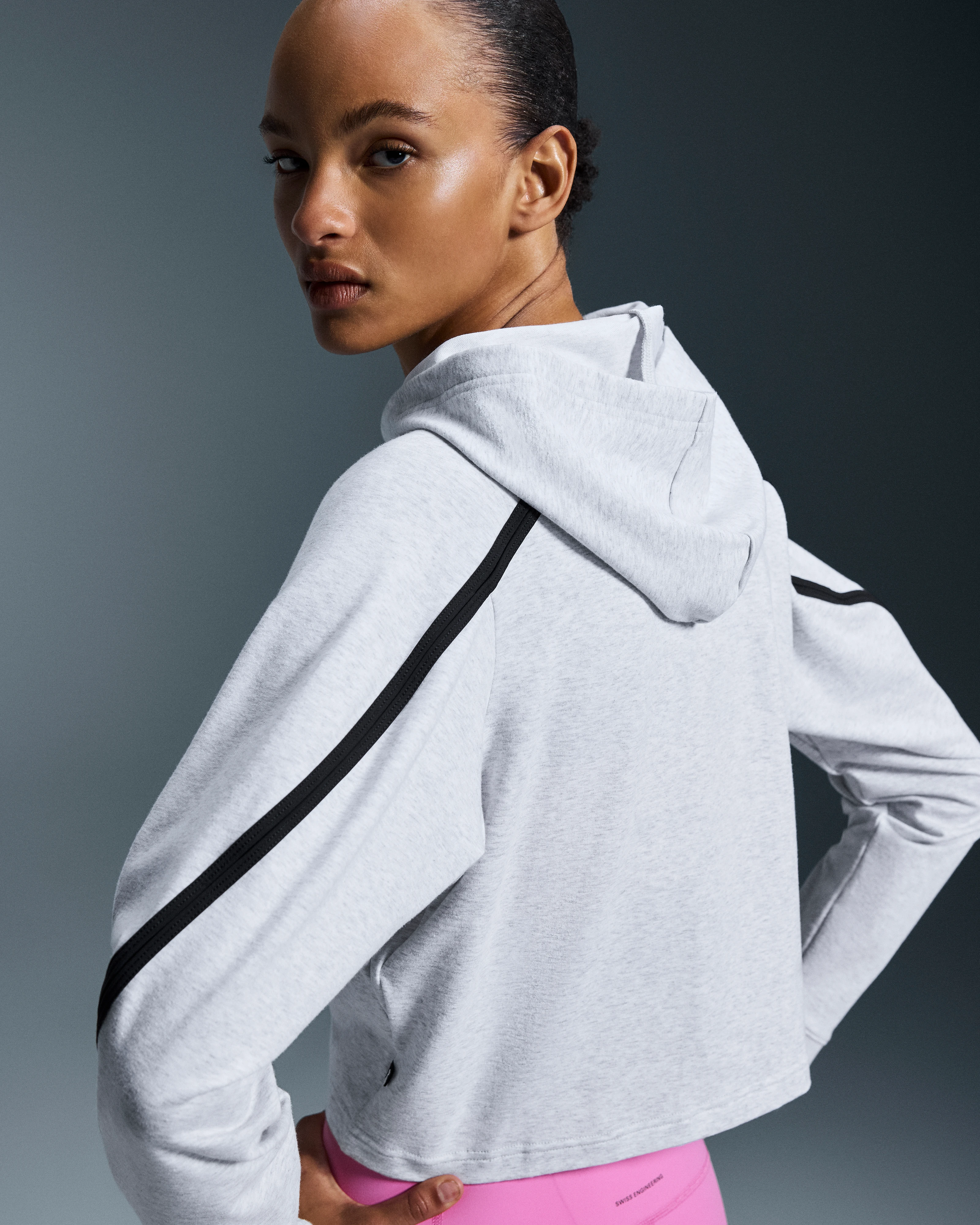 On Studio Hoodie Crater Femme Sweats à capuche et sweats