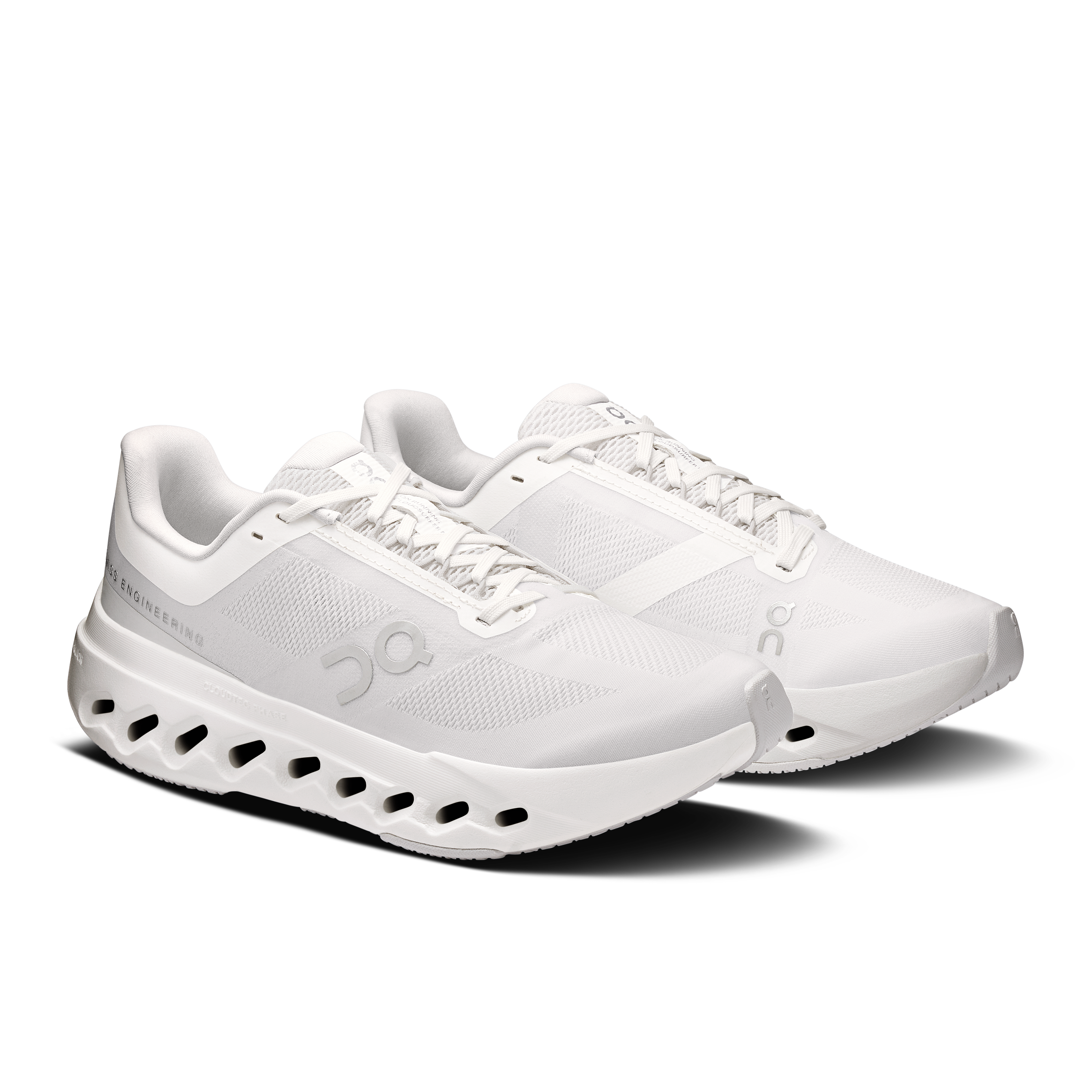 On Cloudsurfer Next White & White Femme Running sur route Chaussures