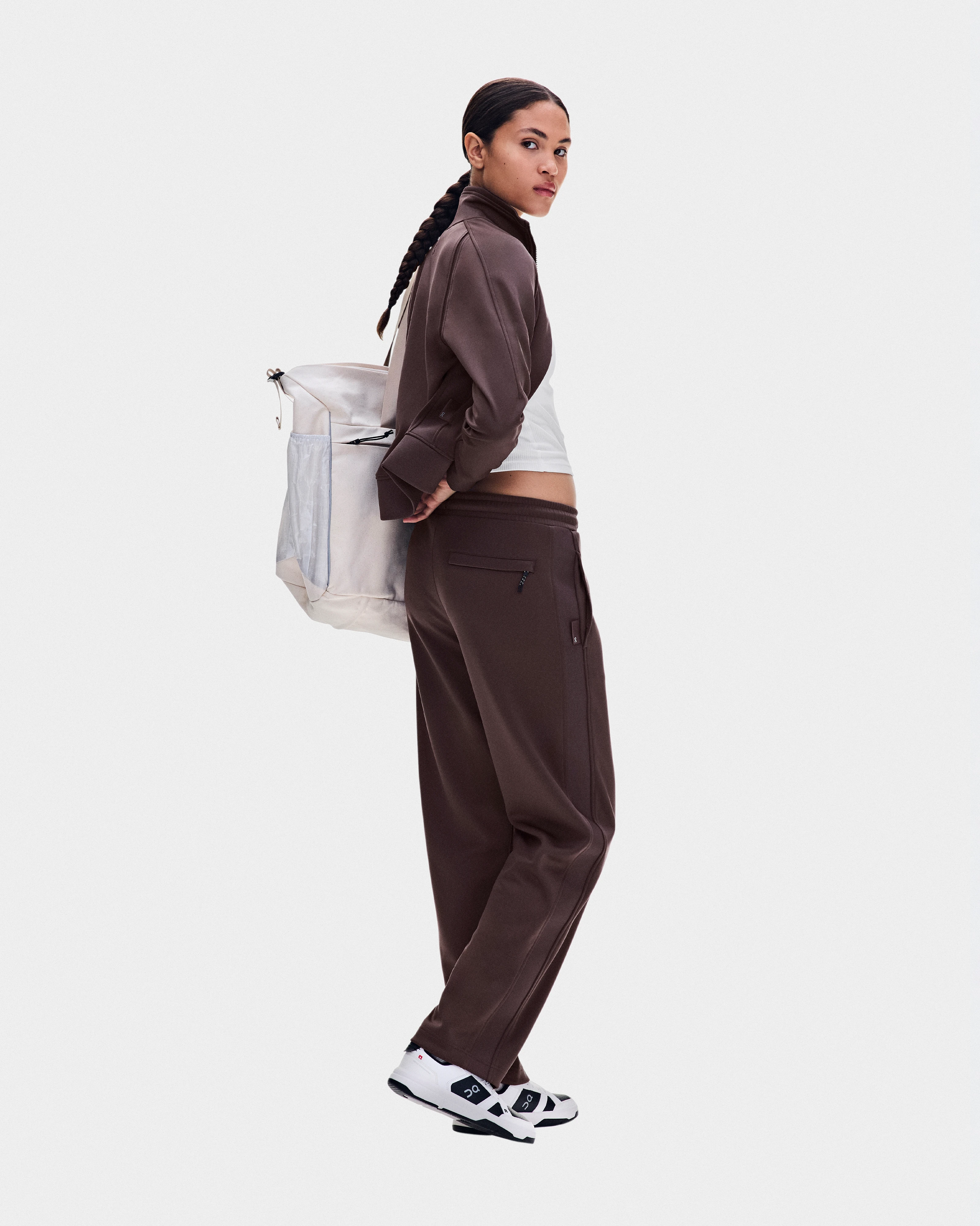 On Courtside Pants Mulberry Femme Pantalons