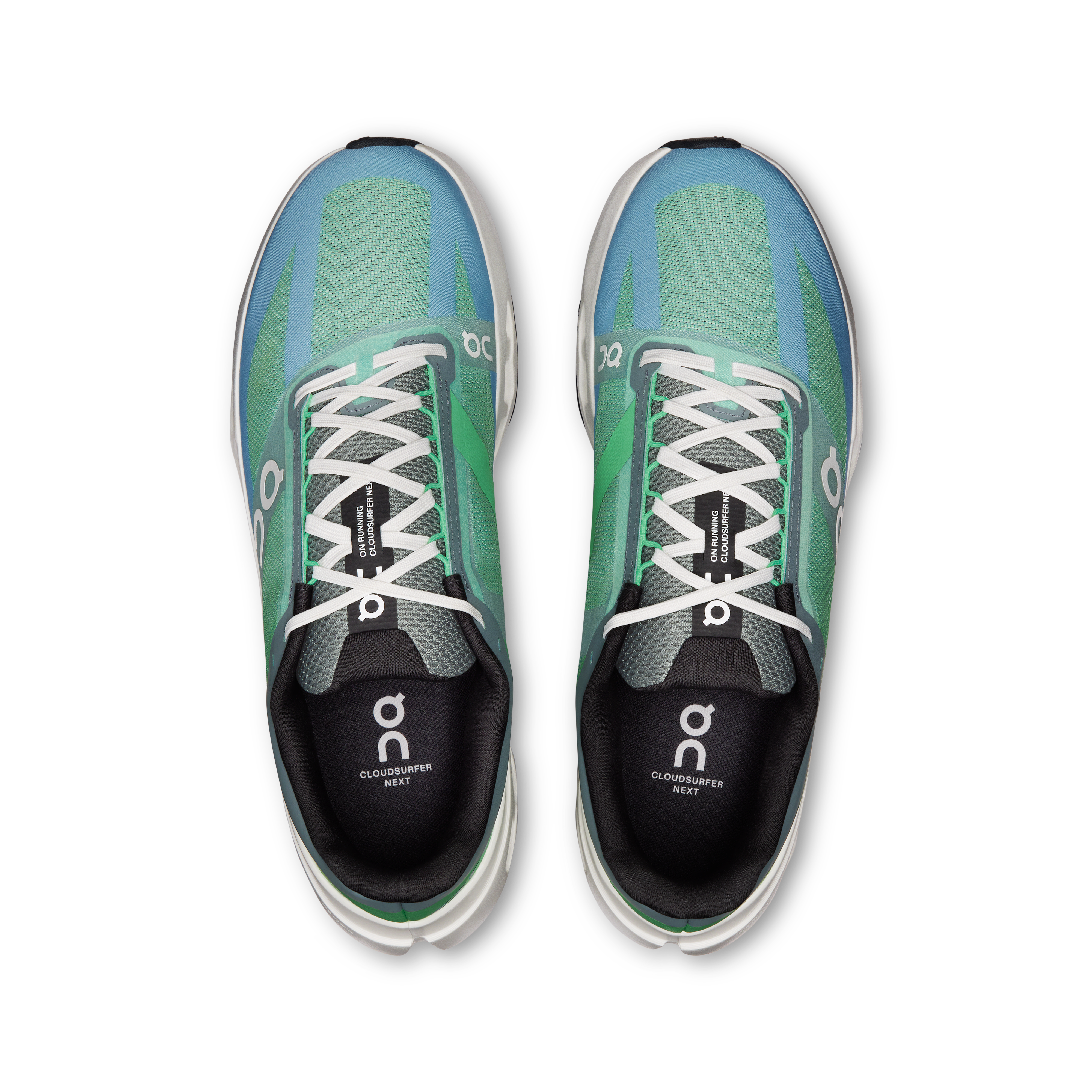 On Cloudsurfer Next Wide Honeydew & Ivory Homme Running sur route Chaussures