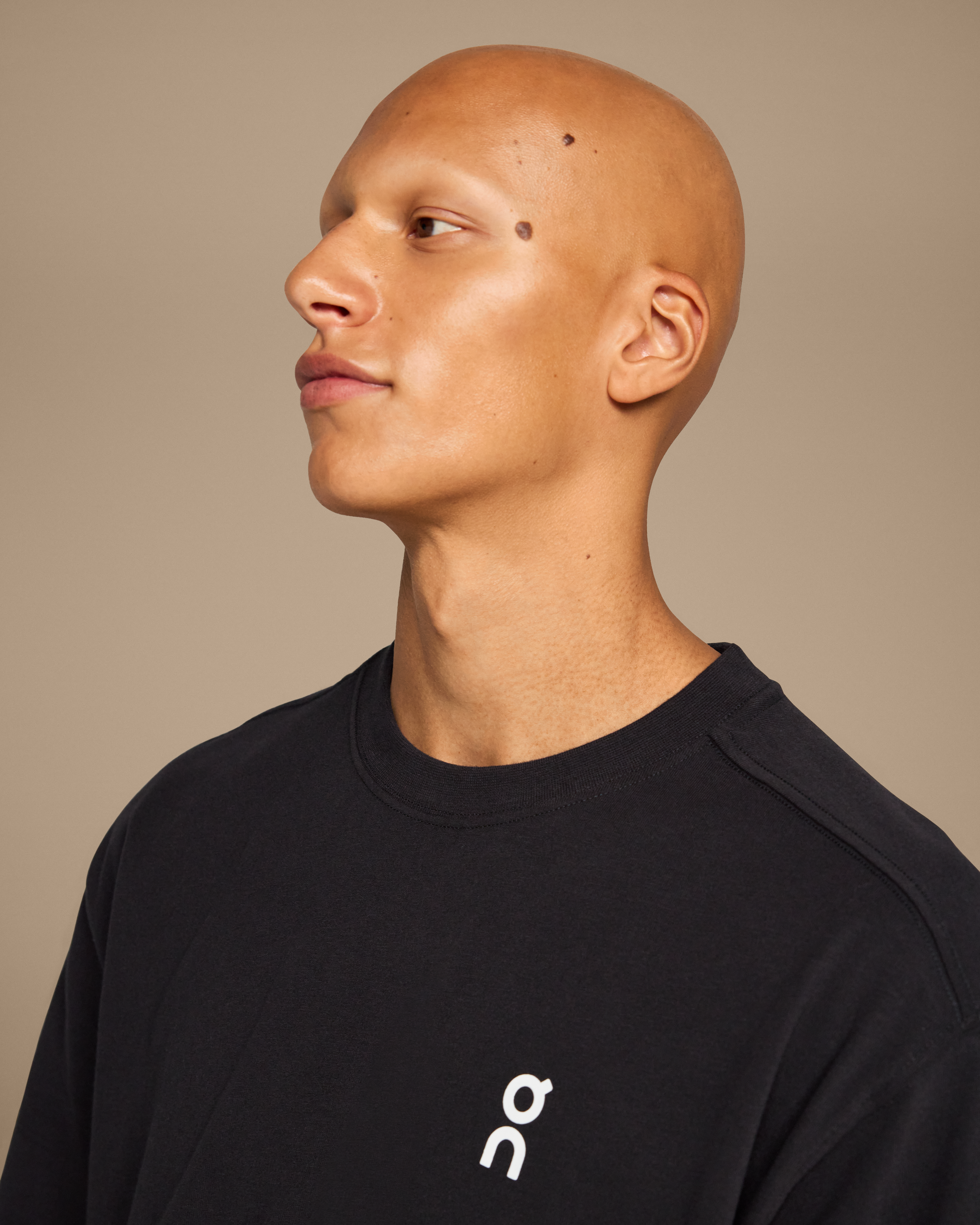 On Club-T Black Homme Hauts et t-shirts