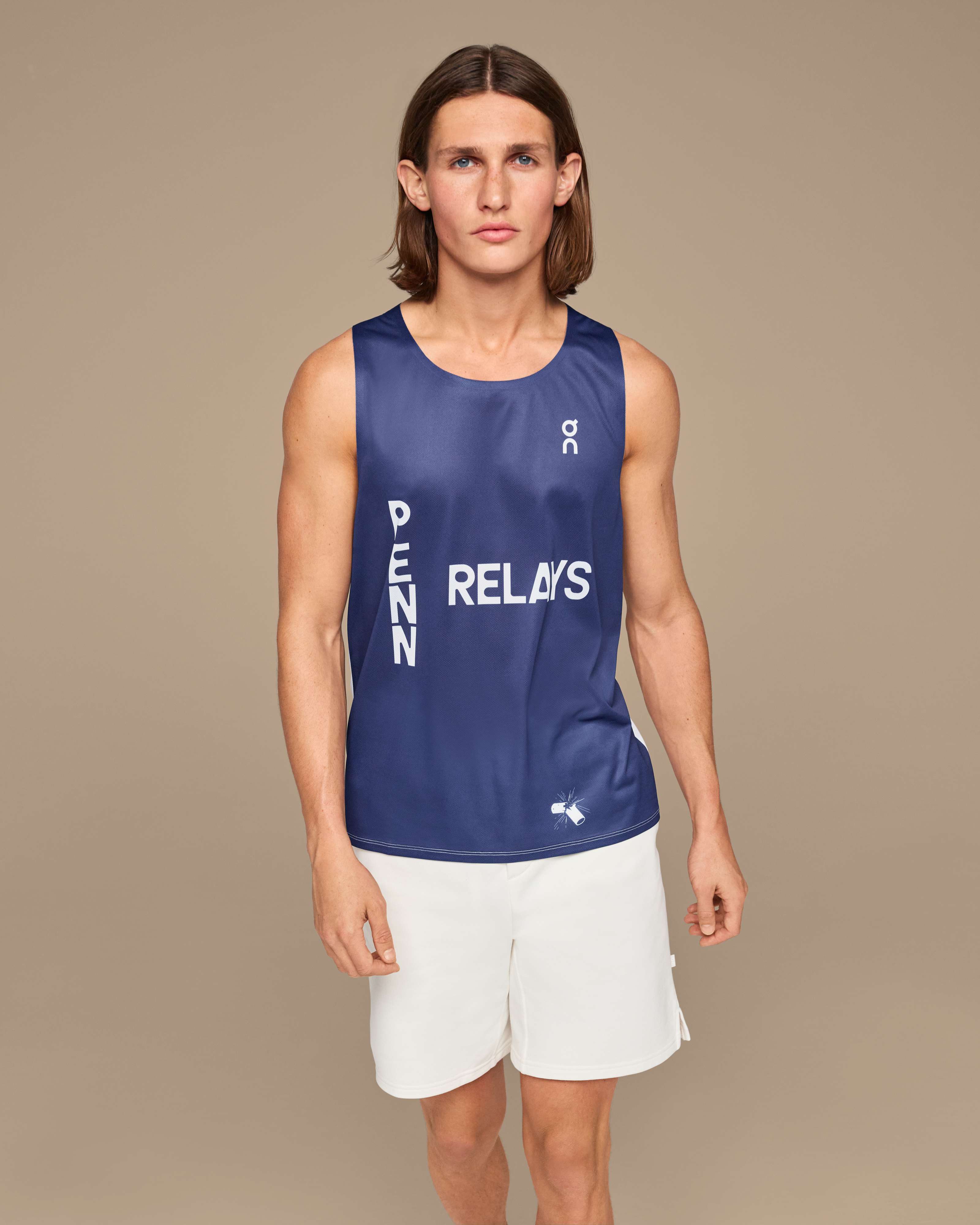 On Penn Relays Singlet Indigo Unisexe Hauts et t-shirts