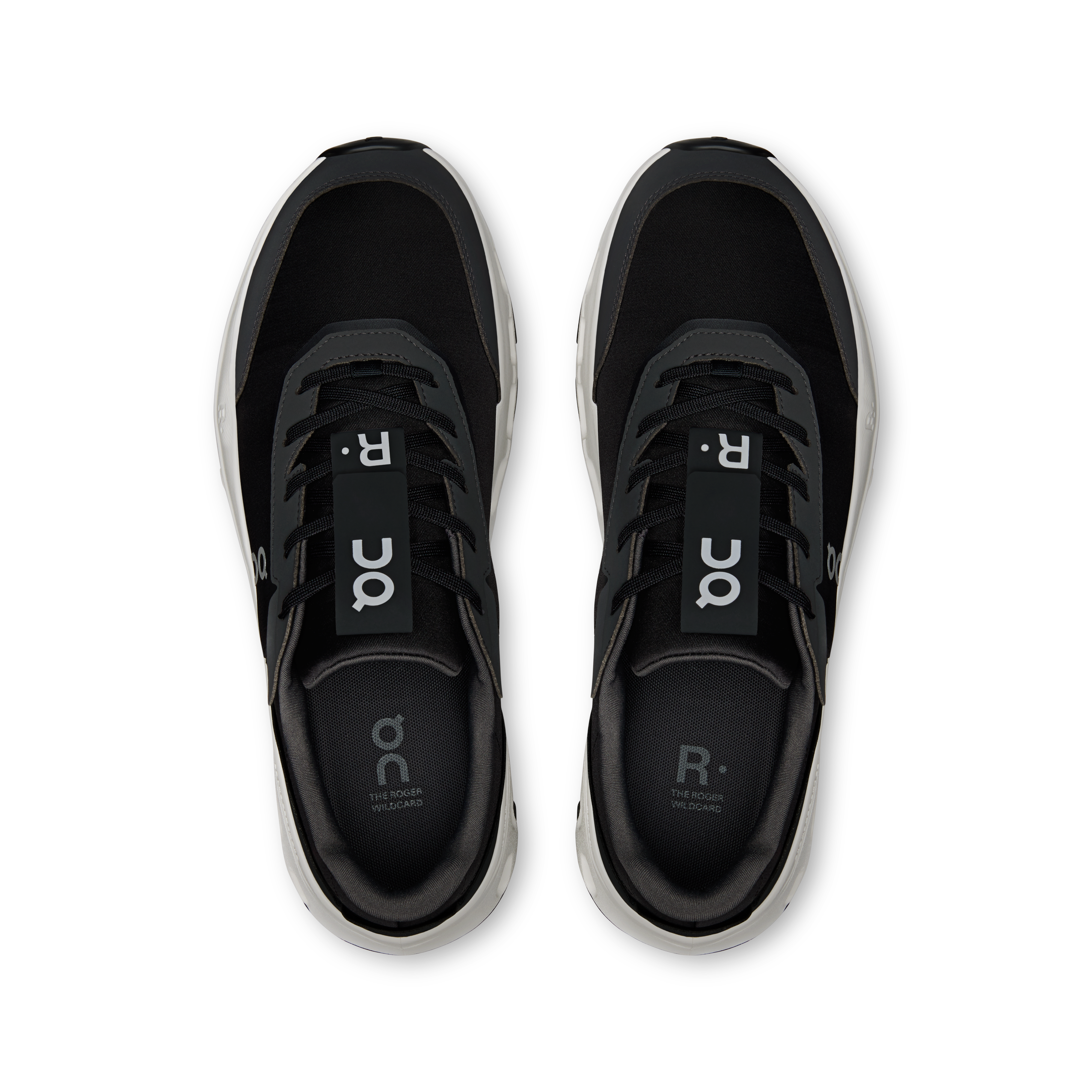 On THE ROGER Wildcard Black & White Homme Active Life Chaussures