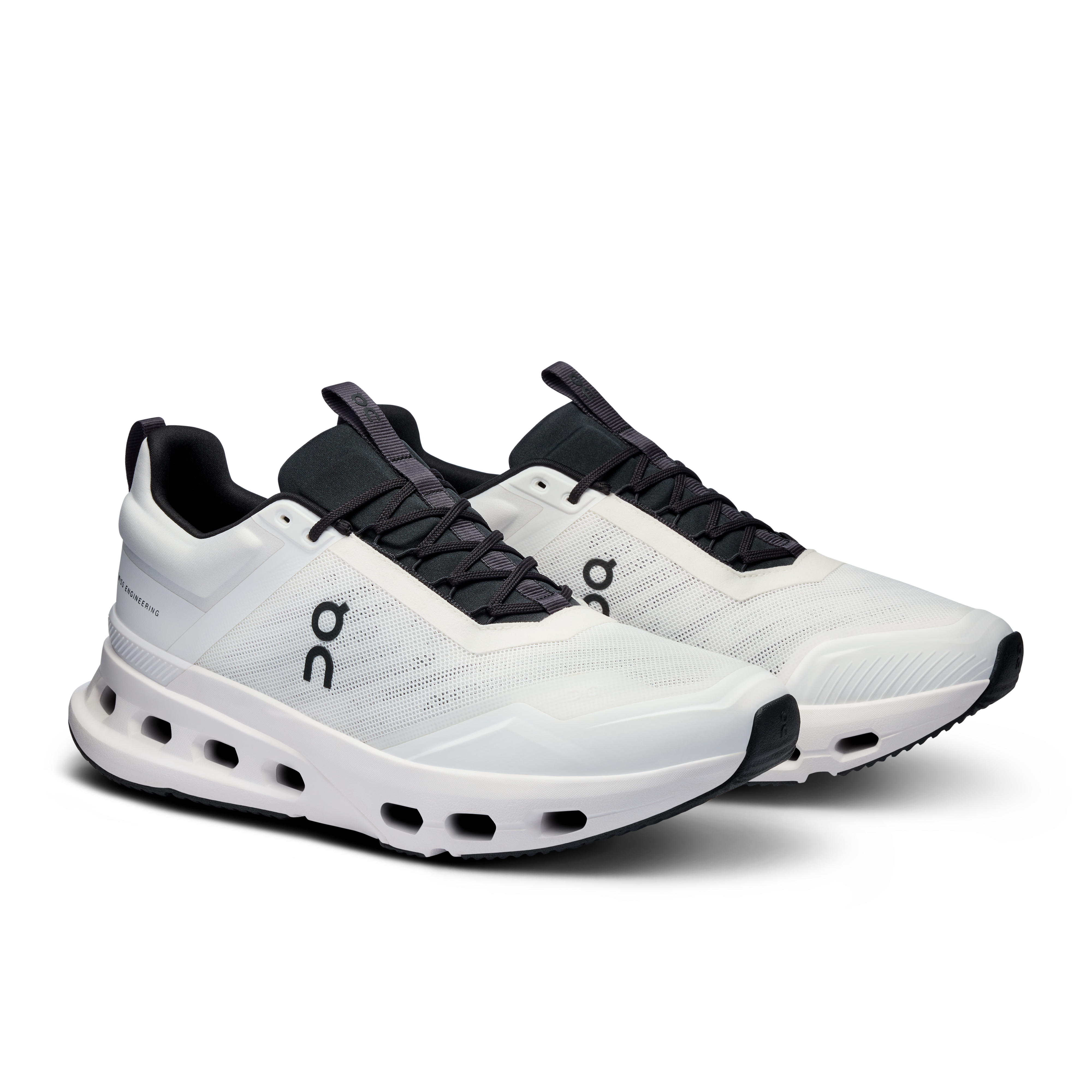 On Cloudnova X White & Black Homme training_shoes Chaussures