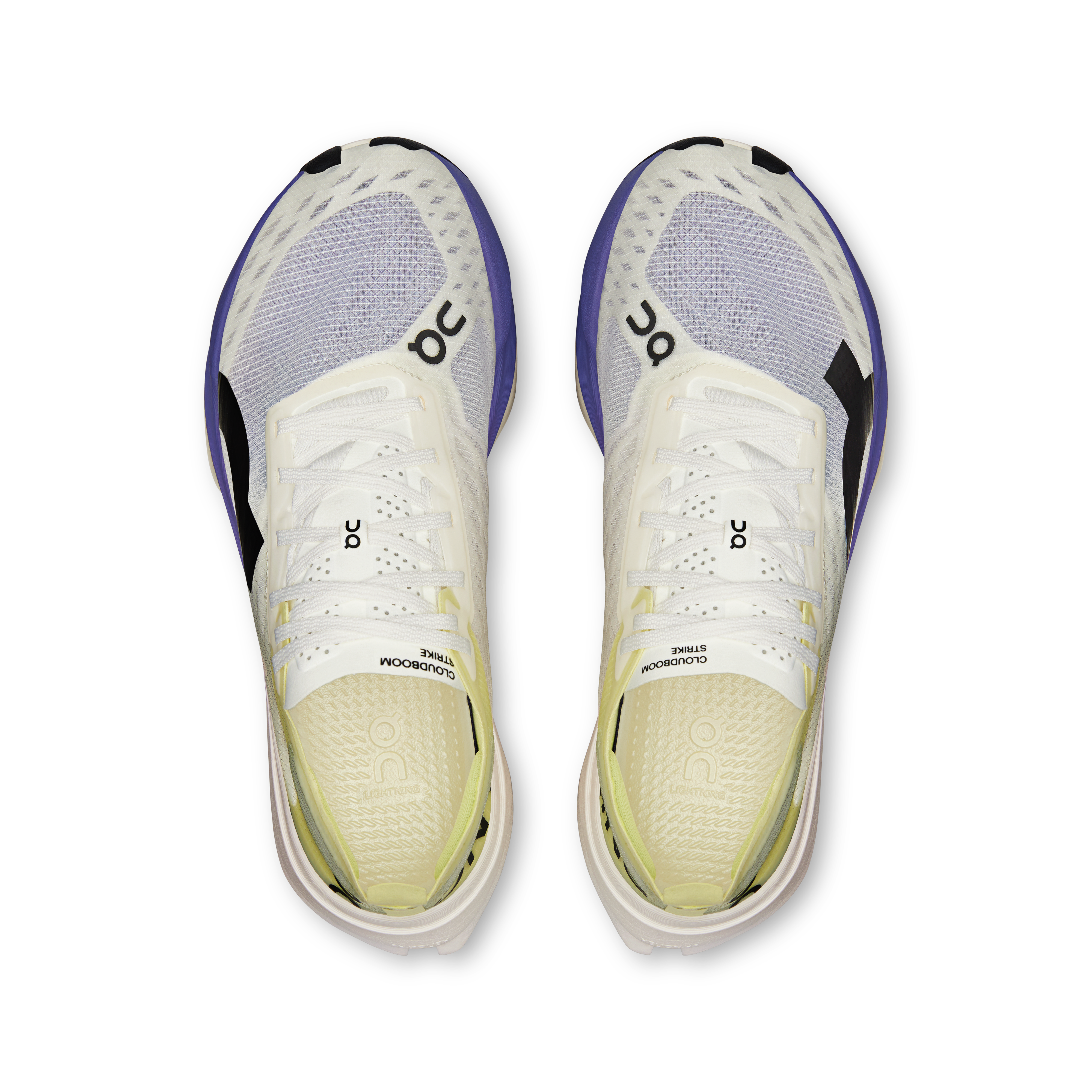 On Cloudboom Strike Juniper & Limelight Femme Running sur route Chaussures