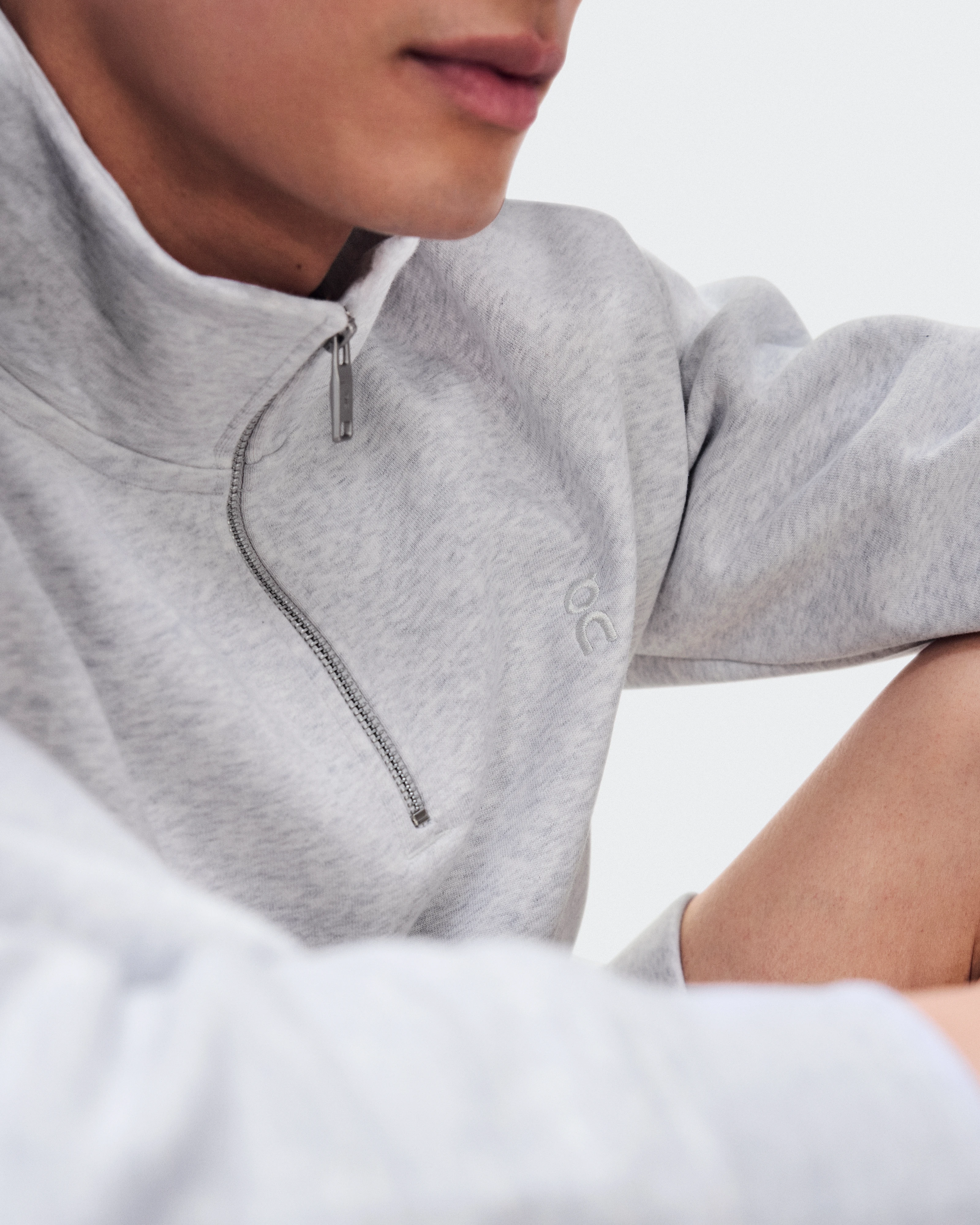 On Club Collective 1/4 Zip Crater Homme Sweats à capuche et sweats