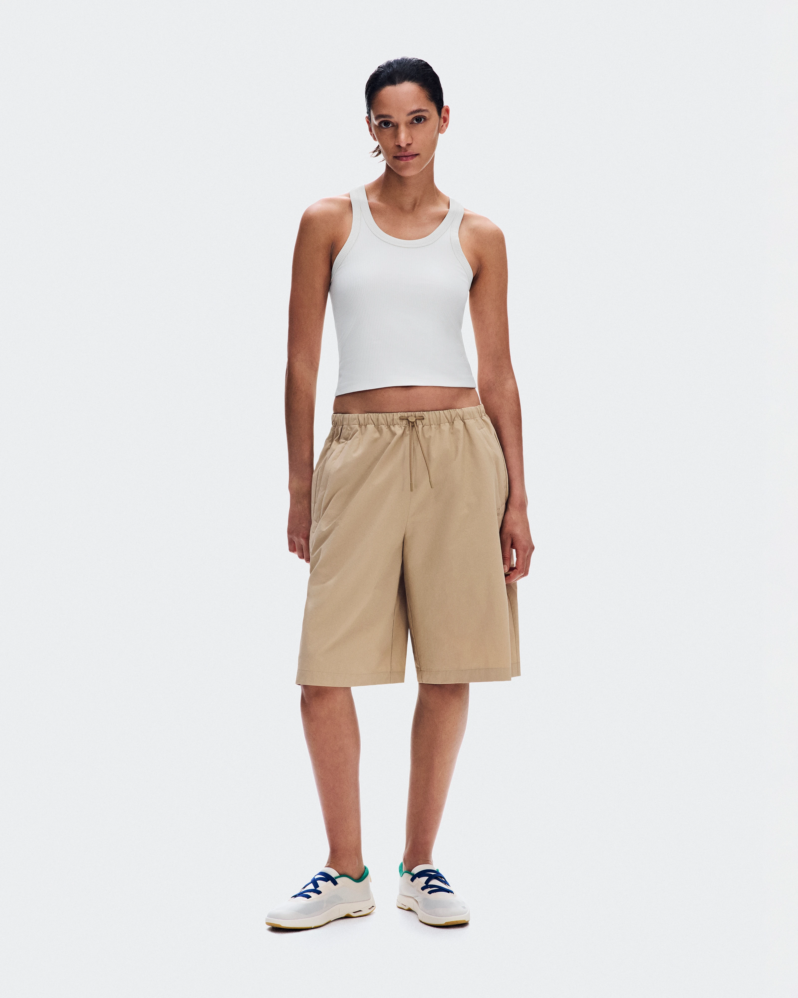 On Bermuda Shorts Kasha Femme Shorts