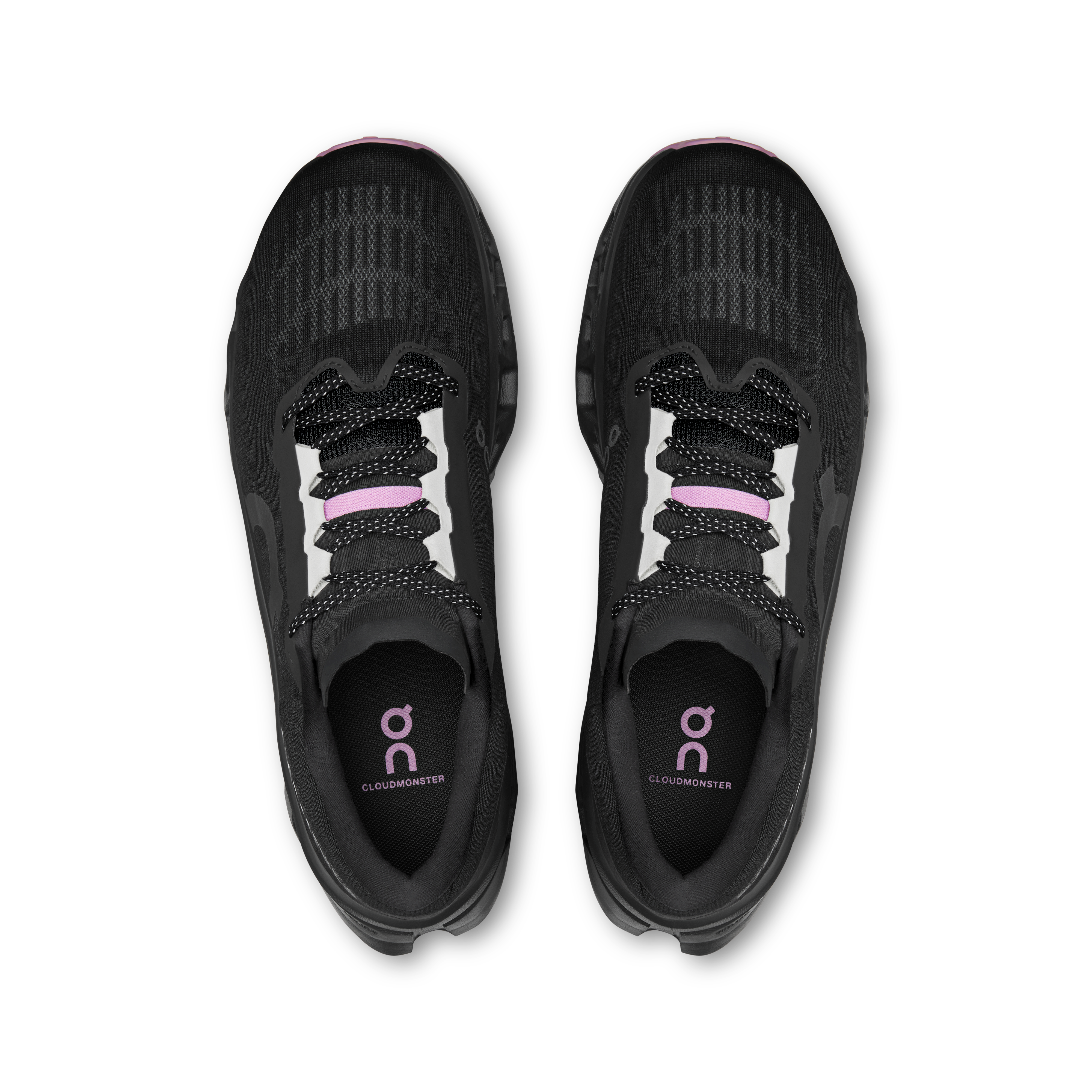 On Cloudmonster 3 Black & Eclipse Homme Running sur route Chaussures