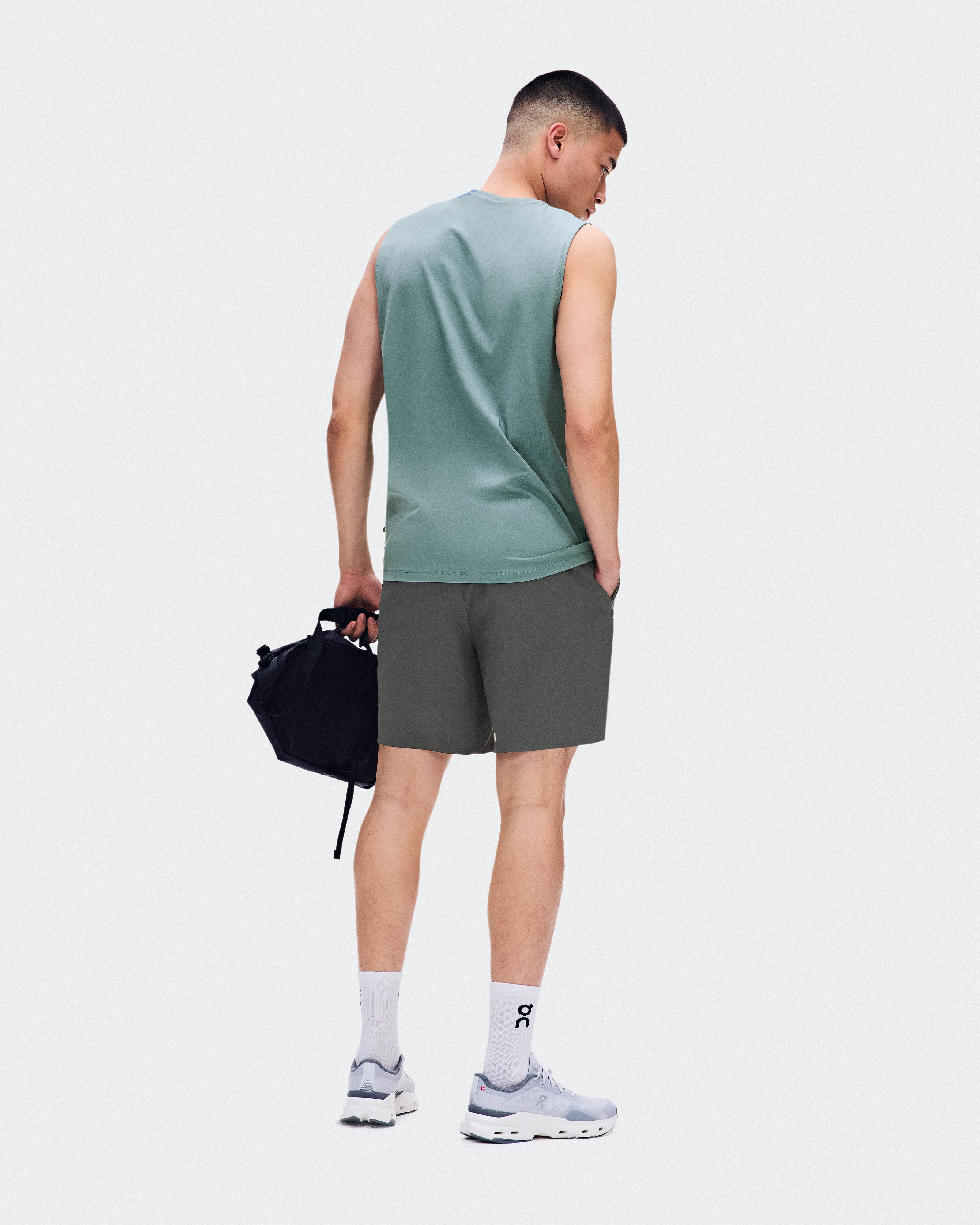 On Focus Tank Agave Homme Hauts et t-shirts