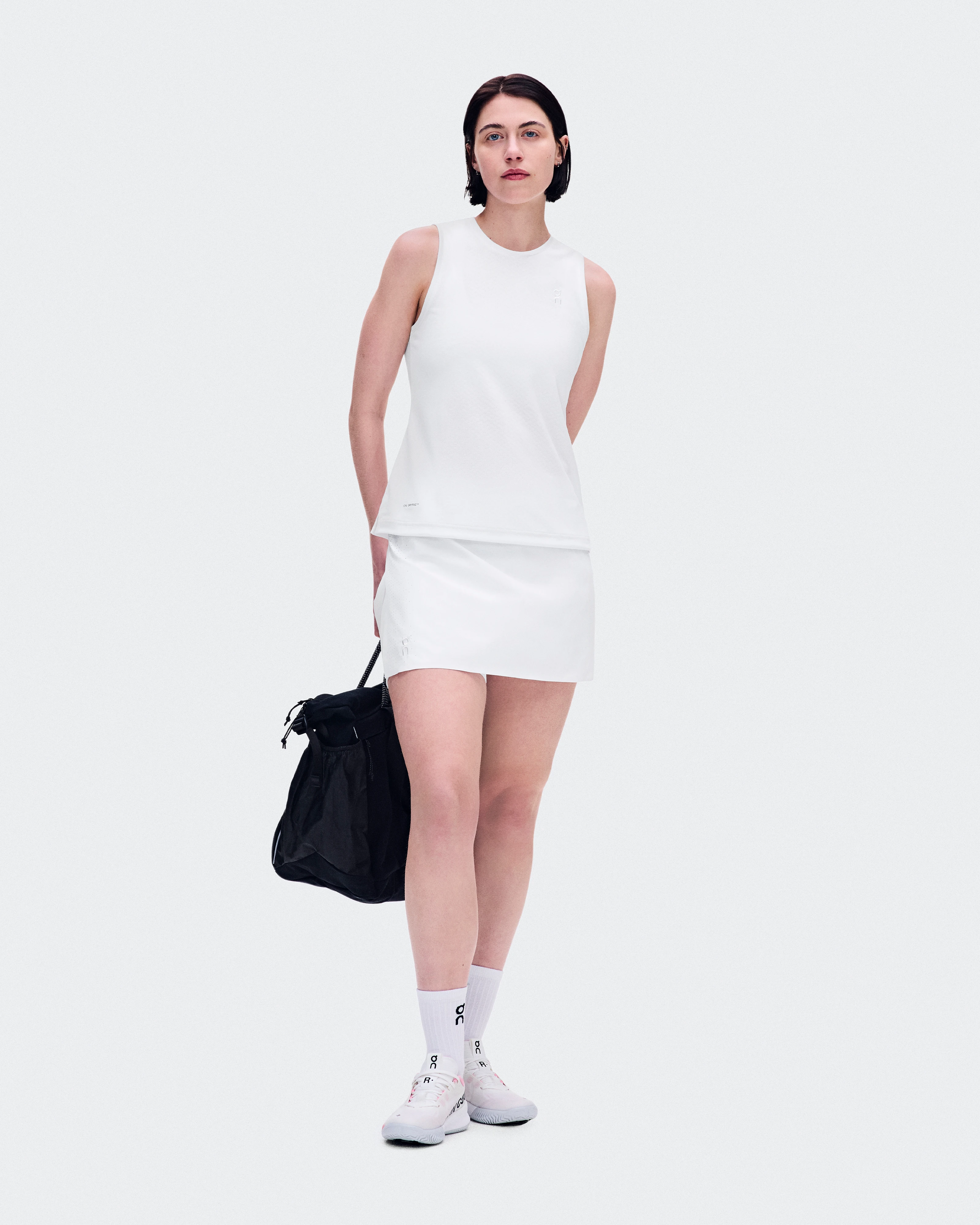 On Court Skirt Split LDN White Femme