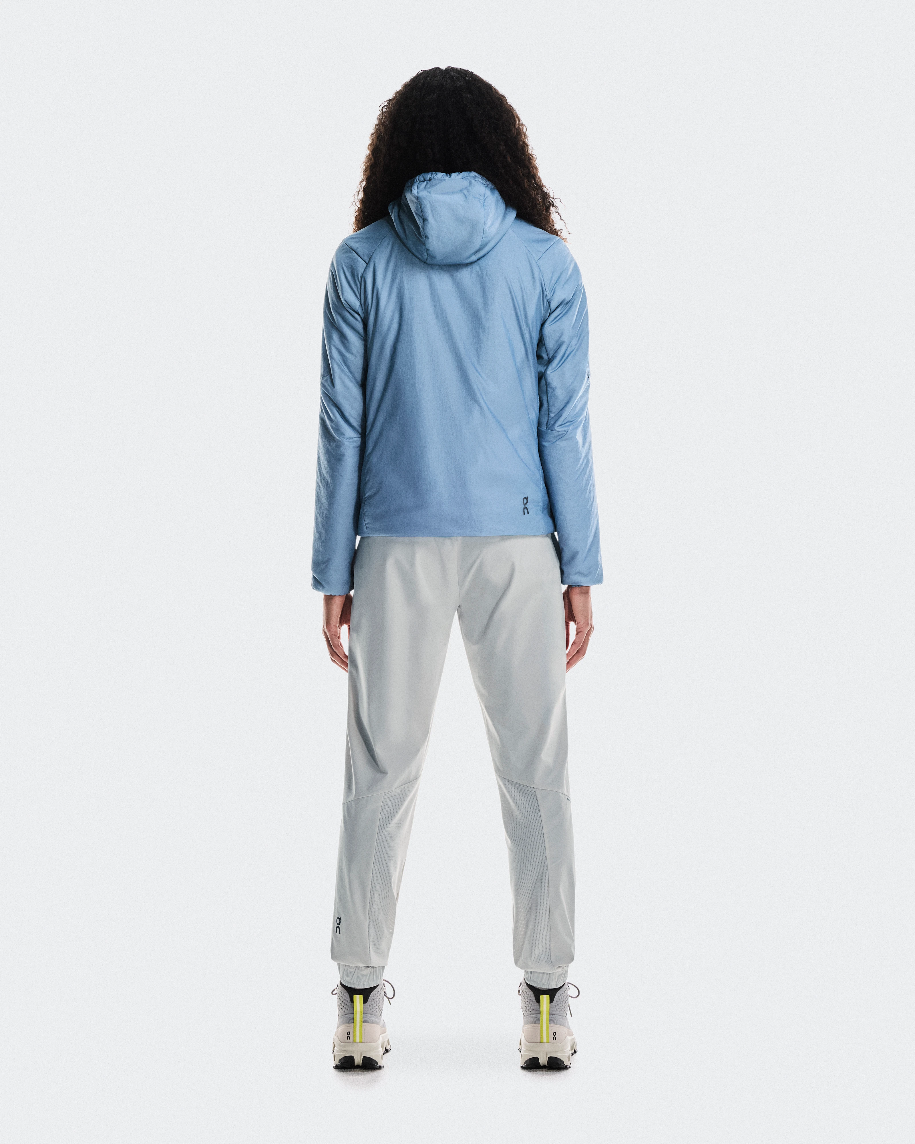 On Trek Pants Silver Femme Pantalons