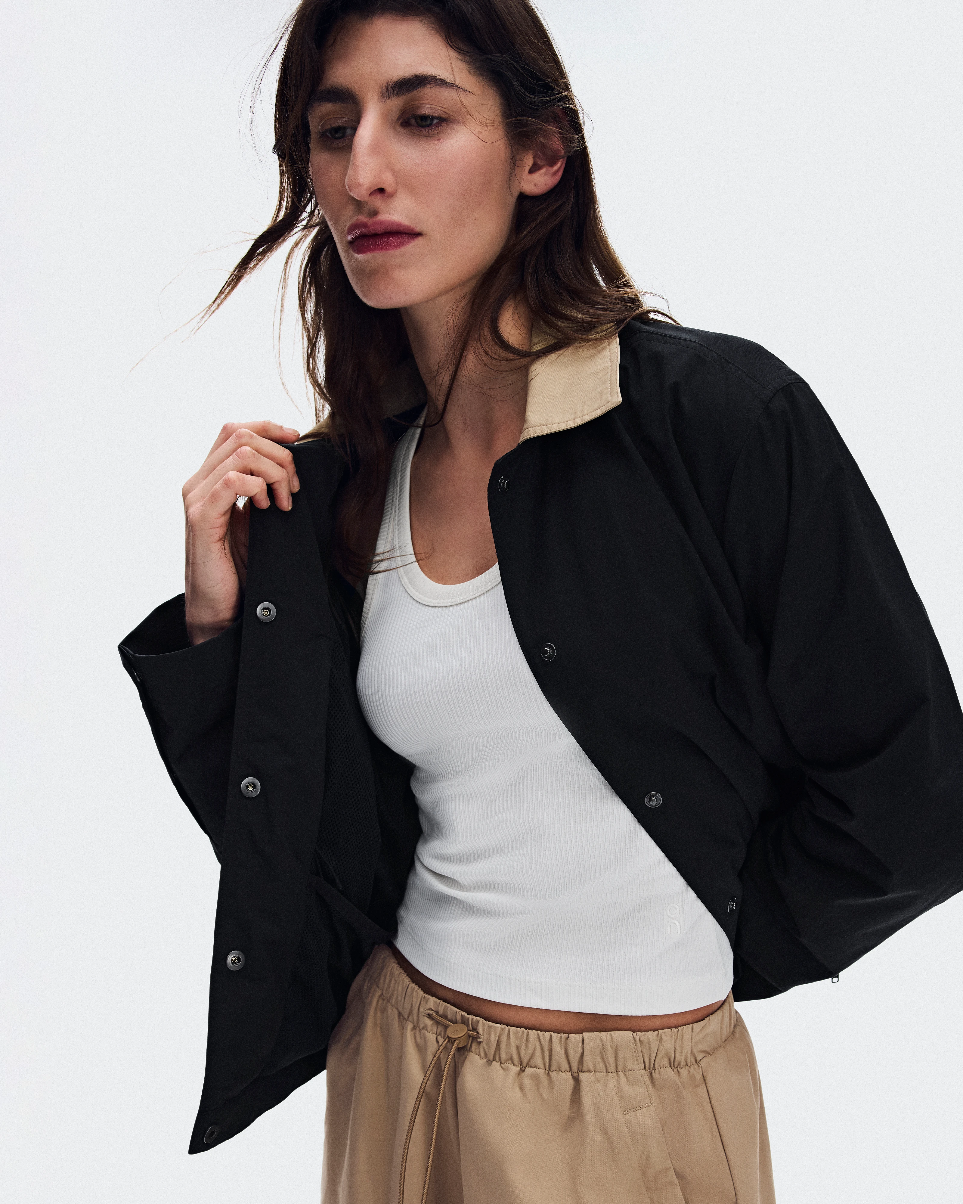 On Coach Jacket Black Femme Vestes