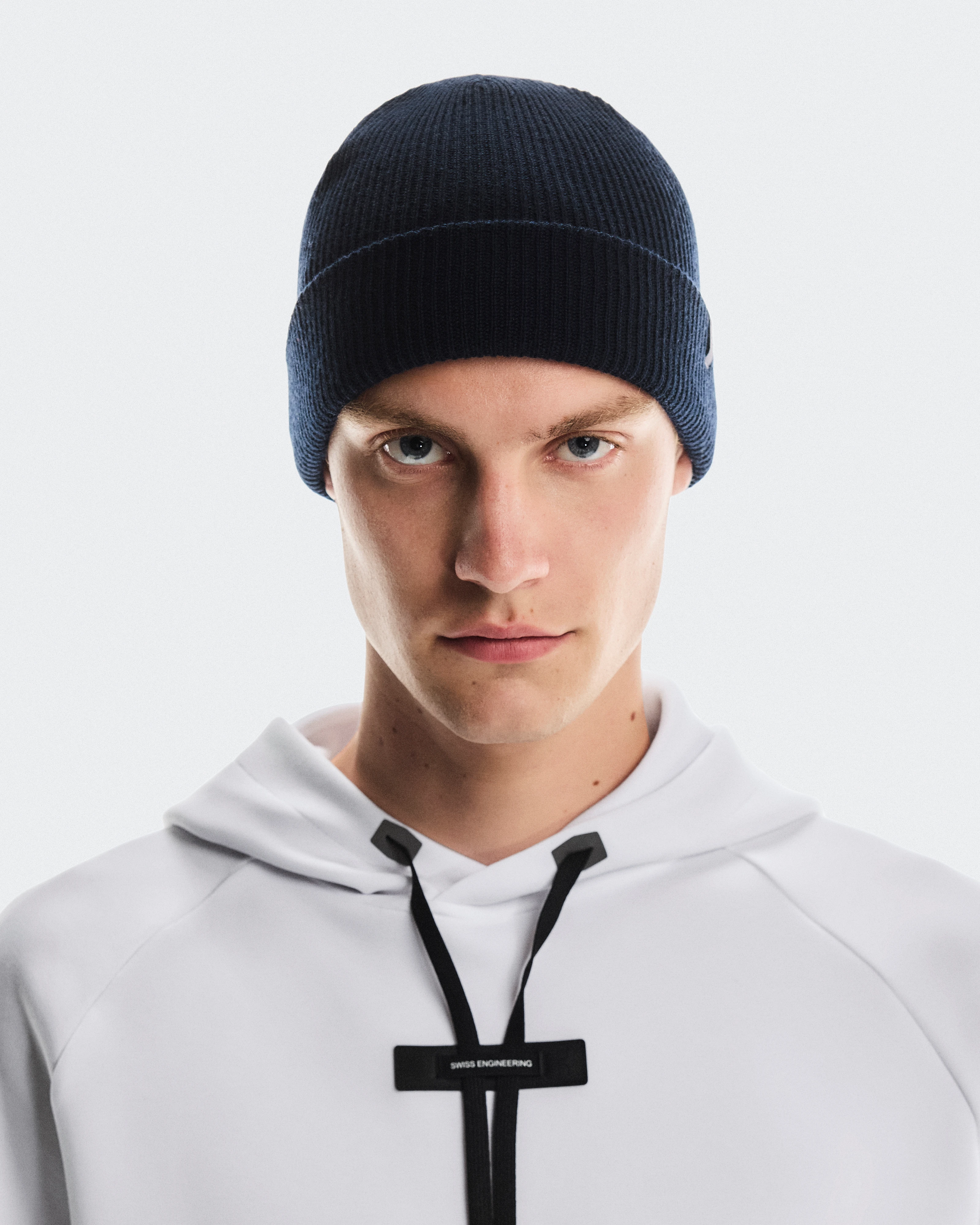 On Merino Beanie Midnight Unisexe Chapeaux