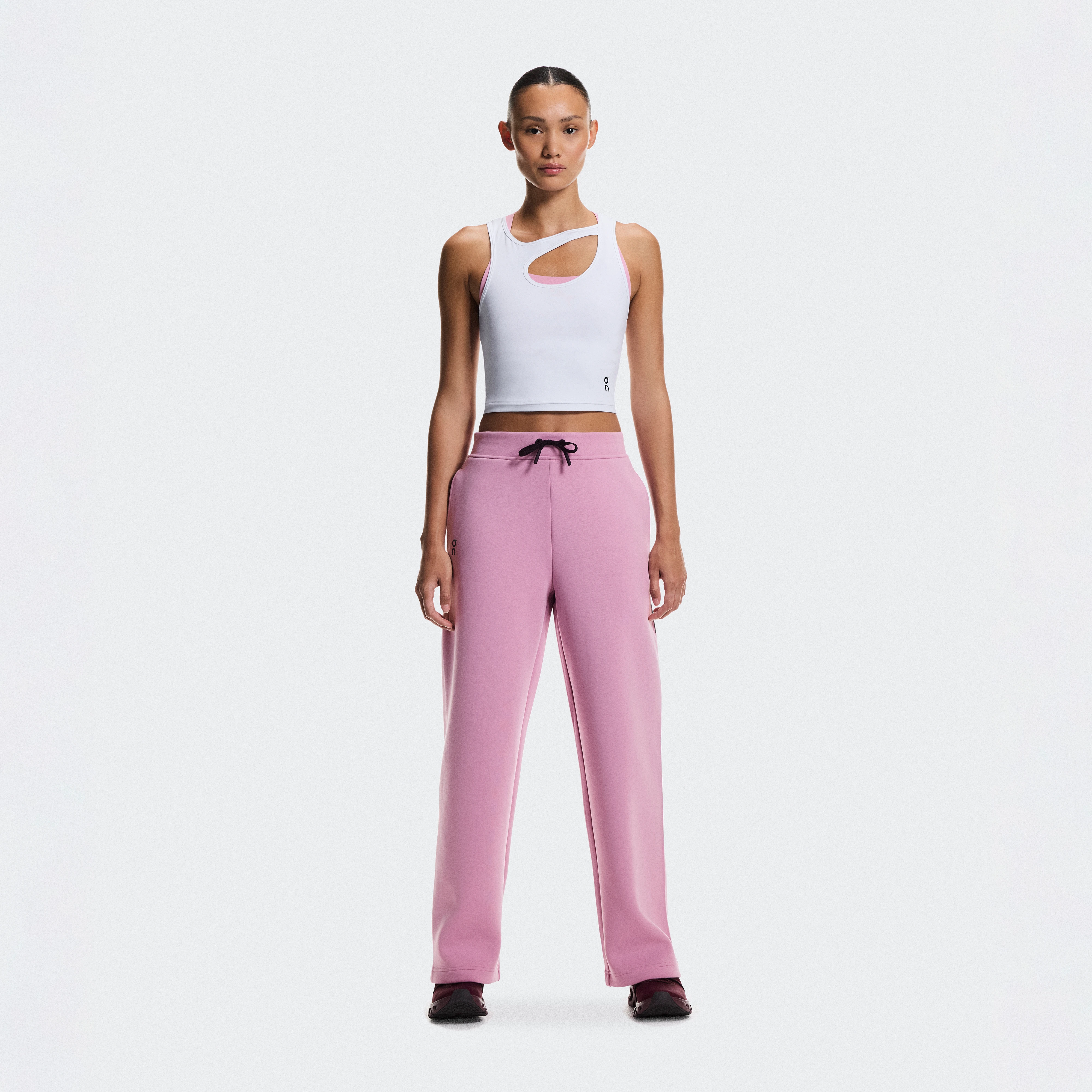 On Focus Tech Sweatpants Sakura Femme – Quotidien, voyage, récupération Pantalons
